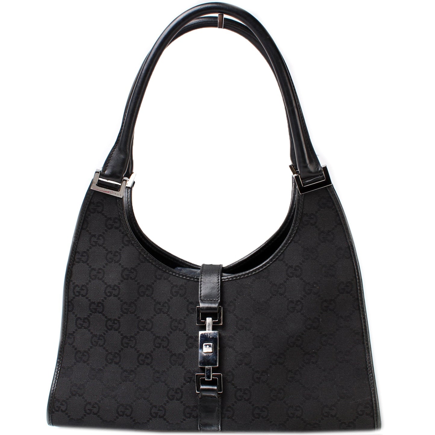 Gucci 01719 GG Canvas Jackie Small Bag