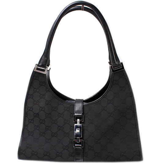 Gucci 01719 GG Canvas Jackie Small Bag