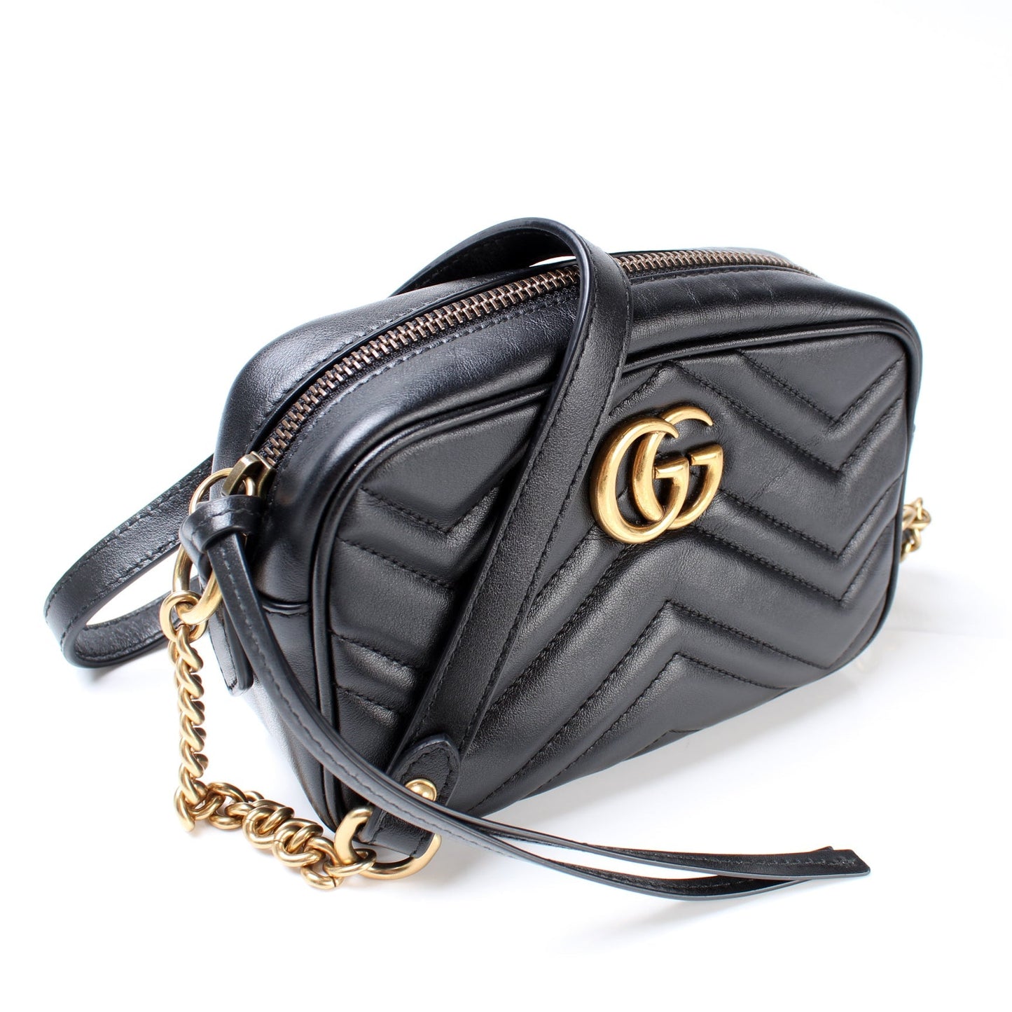 Gucci 448065 GG Marmont Mini Camera Bag