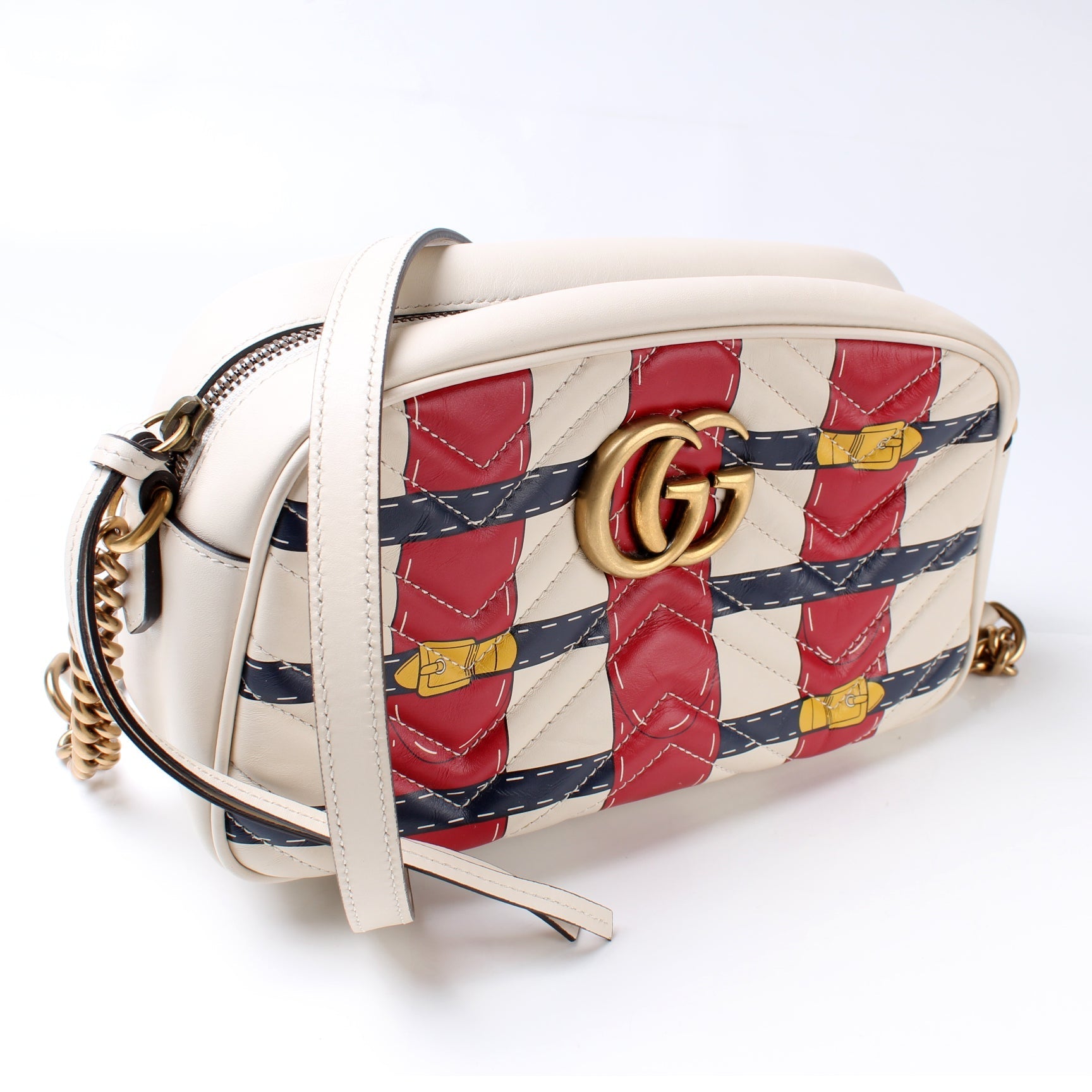 Gucci 447632 GG Marmont Small Camera Bag
