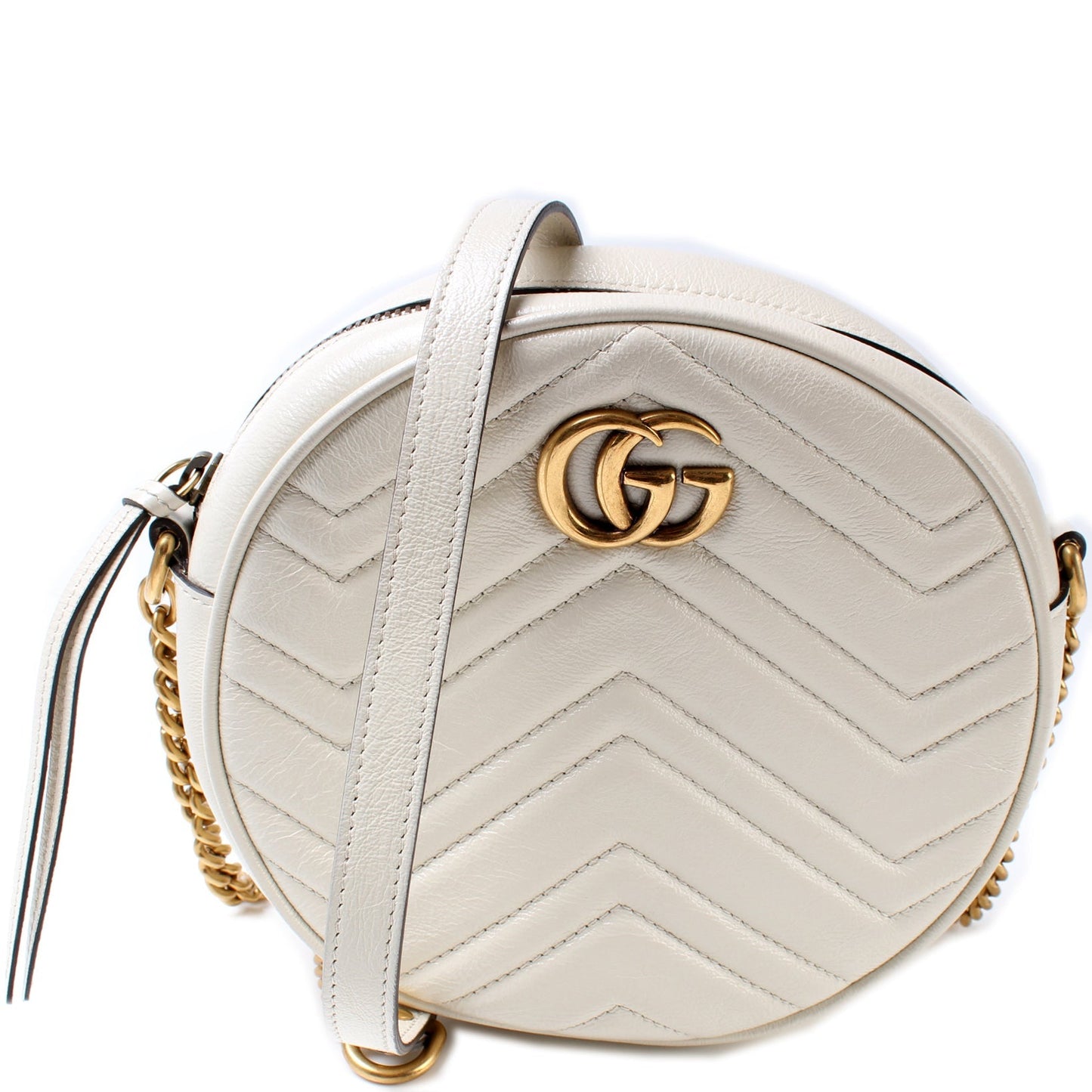 Gucci 550154 Marmont Mini Round Bag