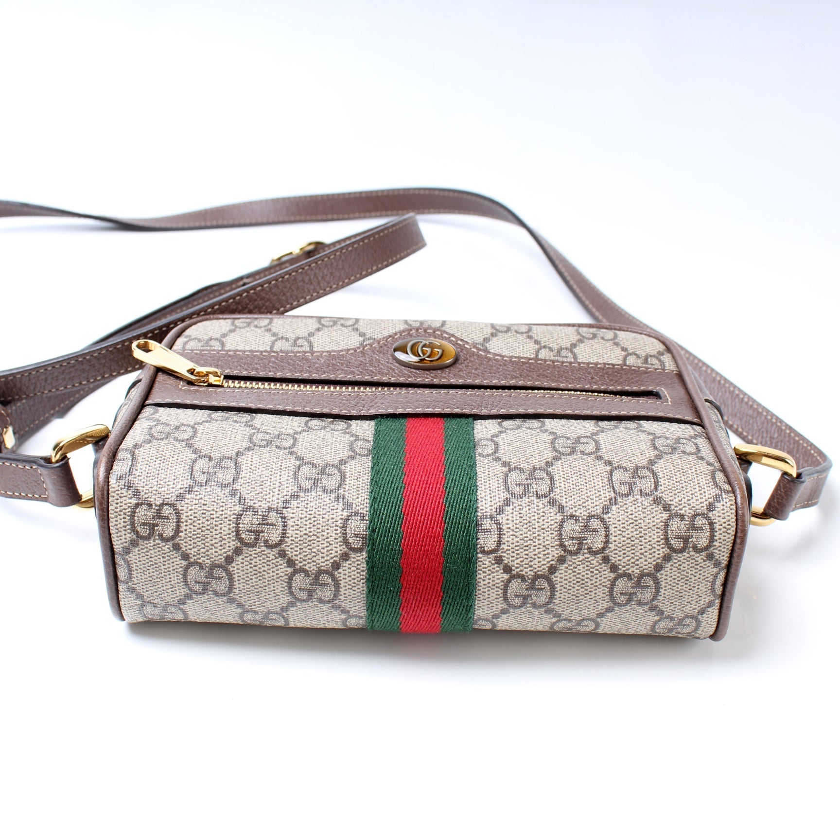 Gucci 517350 GG Supreme Mini Ophidia Bag