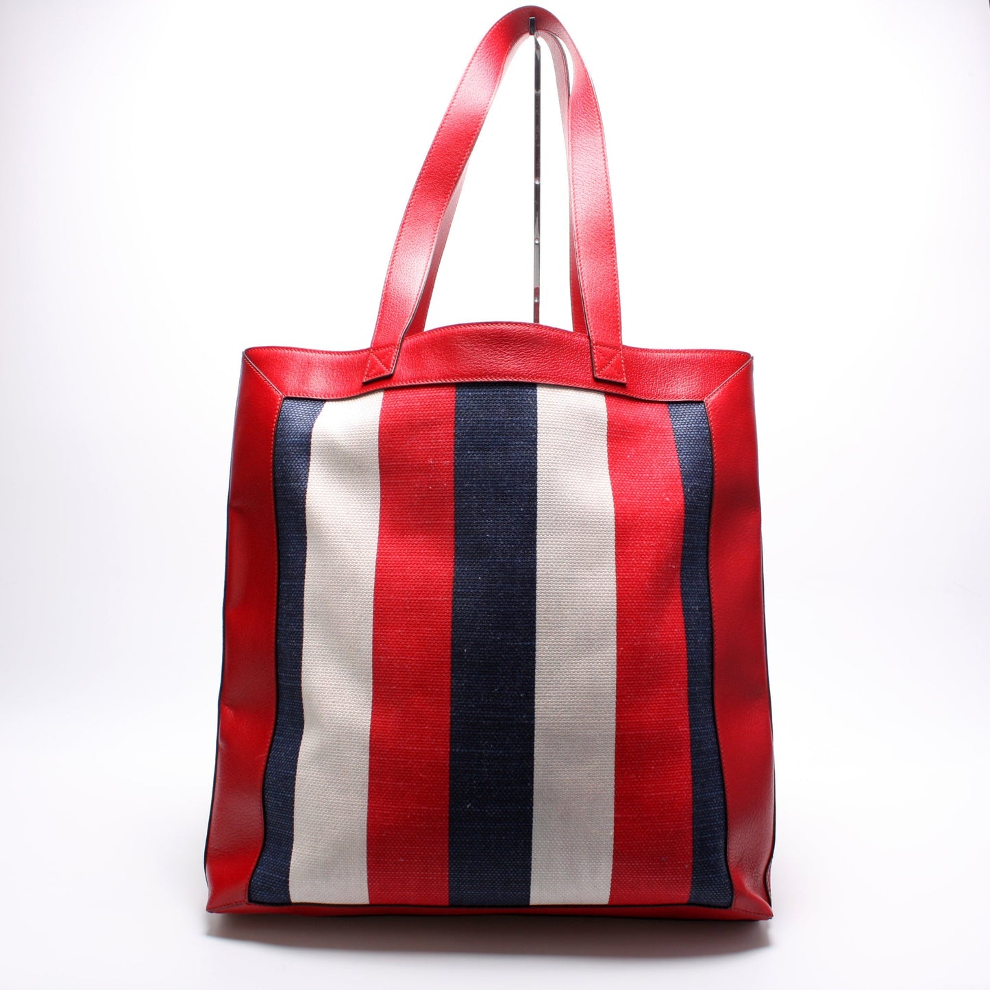 Gucci 523781 Logo Striped Tote Bag
