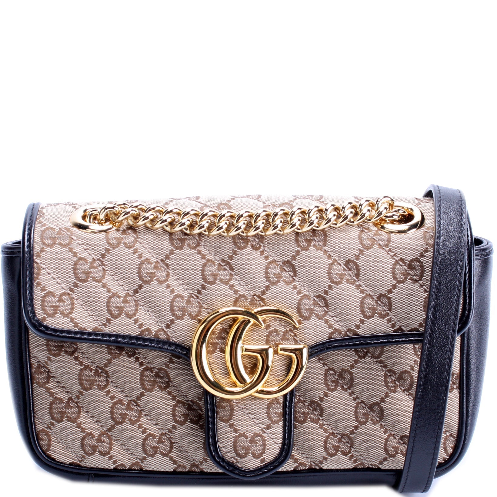 Gucci 446744 Marmont Shoulder Mini Flap Bag