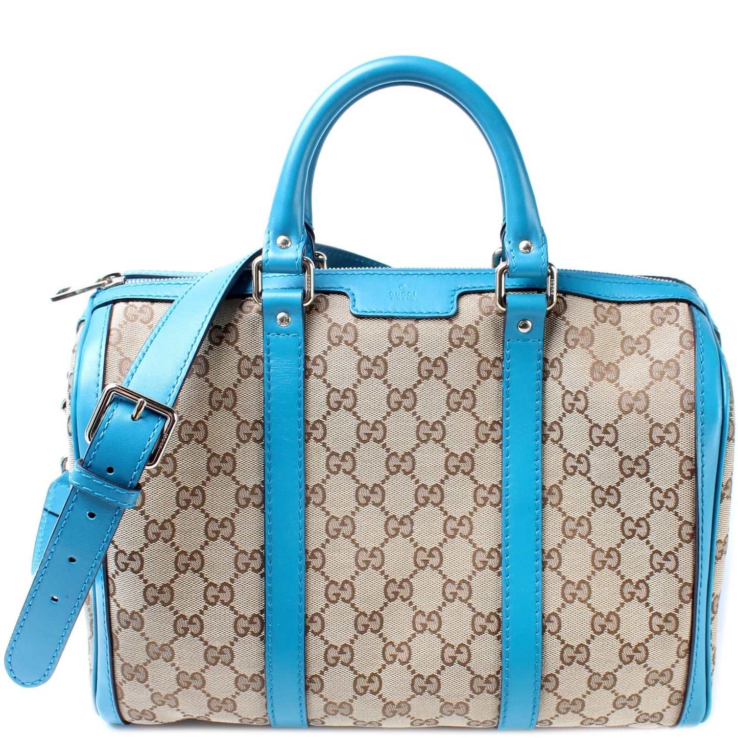 Gucci 247205 Boston Canvas Bag