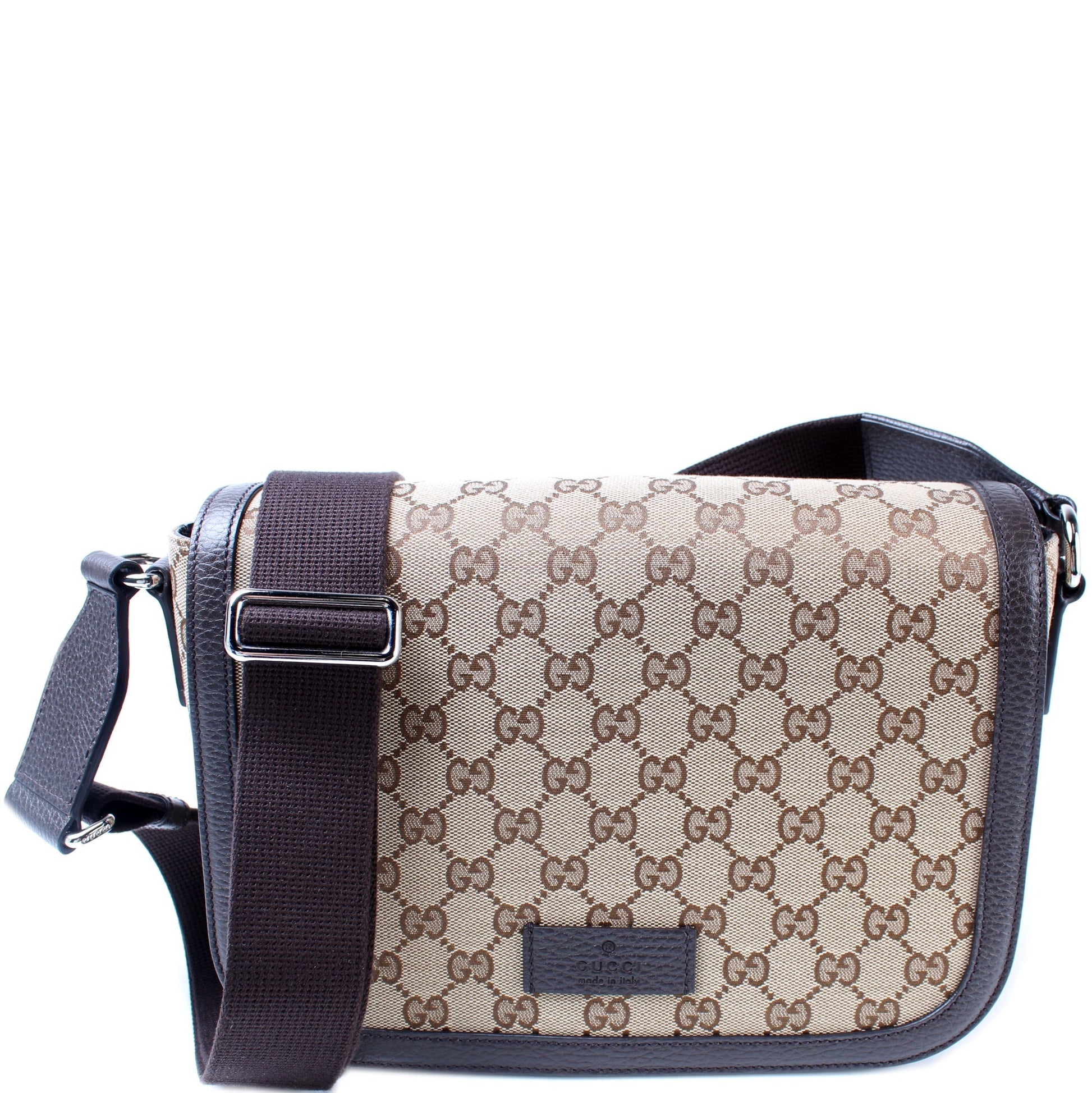 Gucci 449172 GG Canvas Messenger Bag