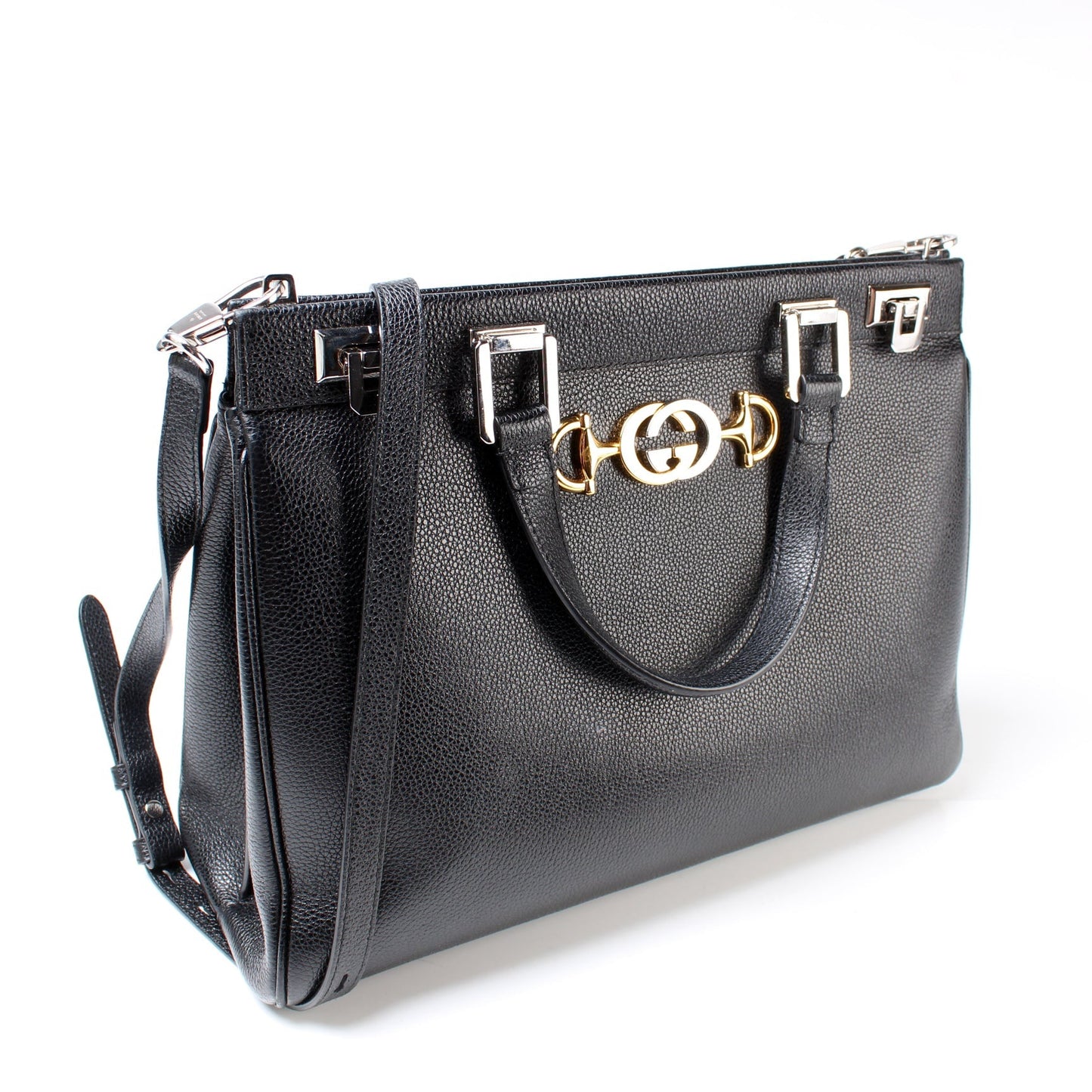 Gucci 564714 Zumi Top Handle Medium Bag