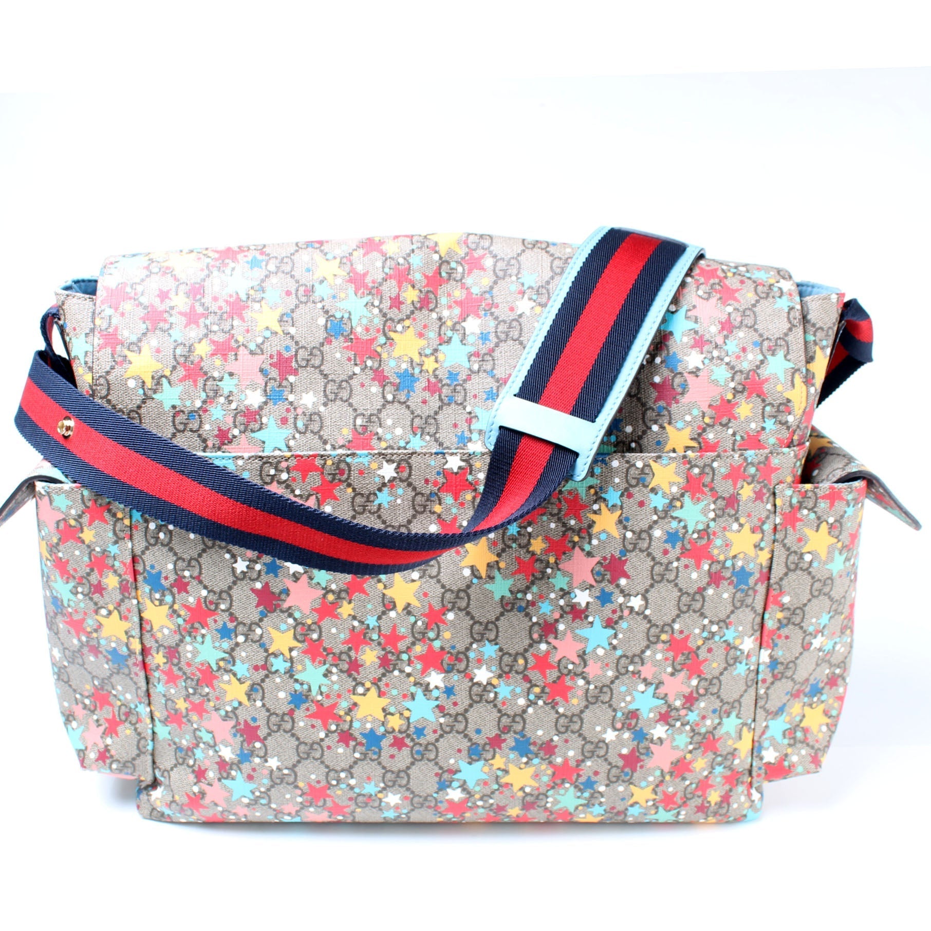 Gucci 211131 GG Canvas Diaper Bag