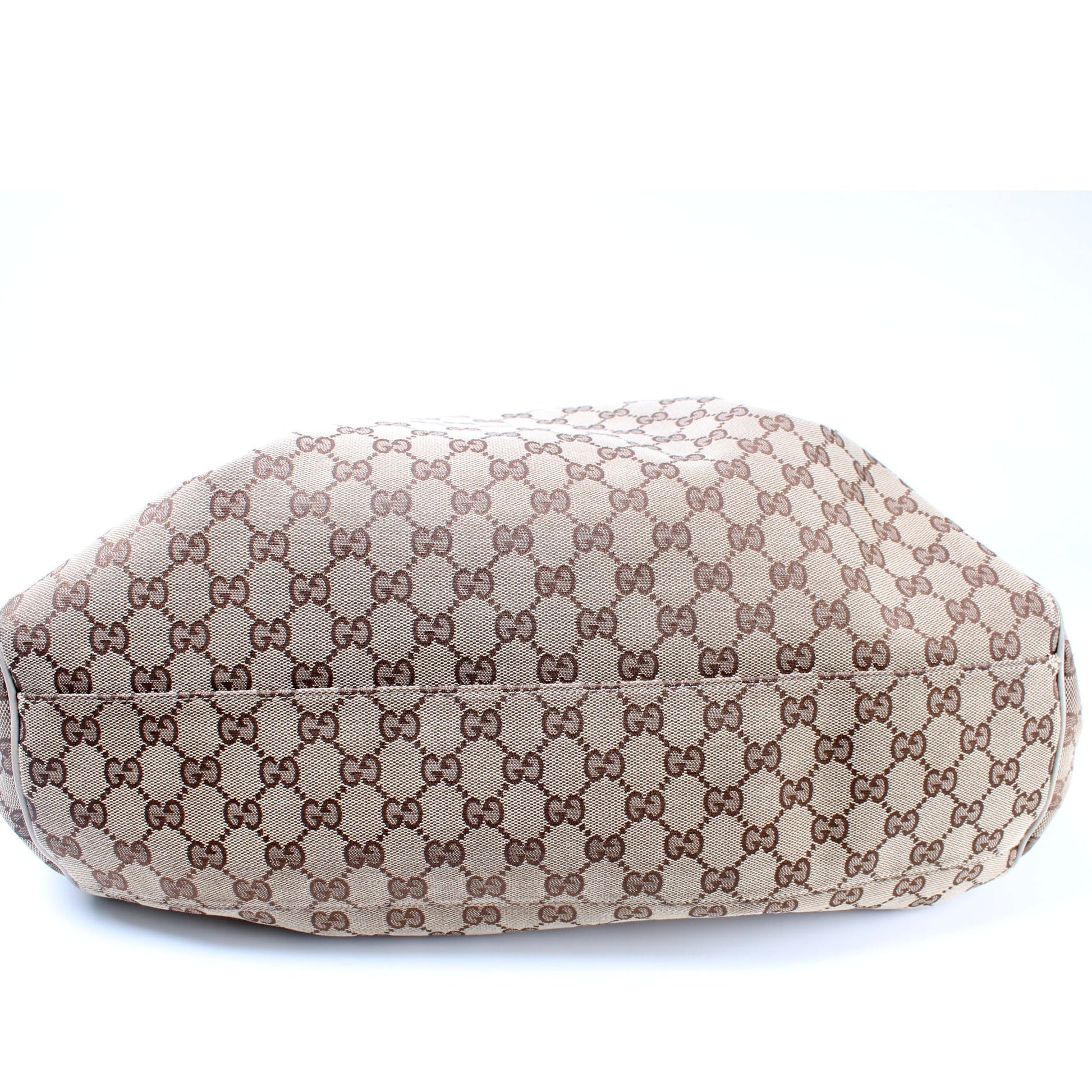 Gucci 211943 Sukey GG Canvas Large Bag