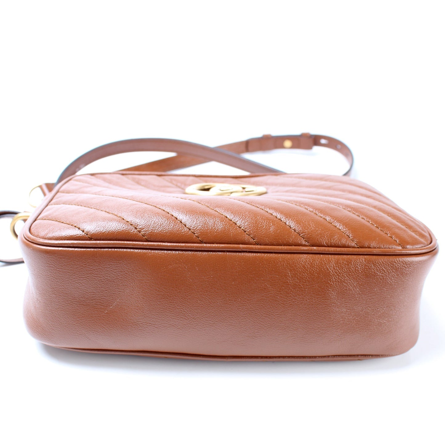 Gucci 447632 Marmont Small Leather Camera Bag