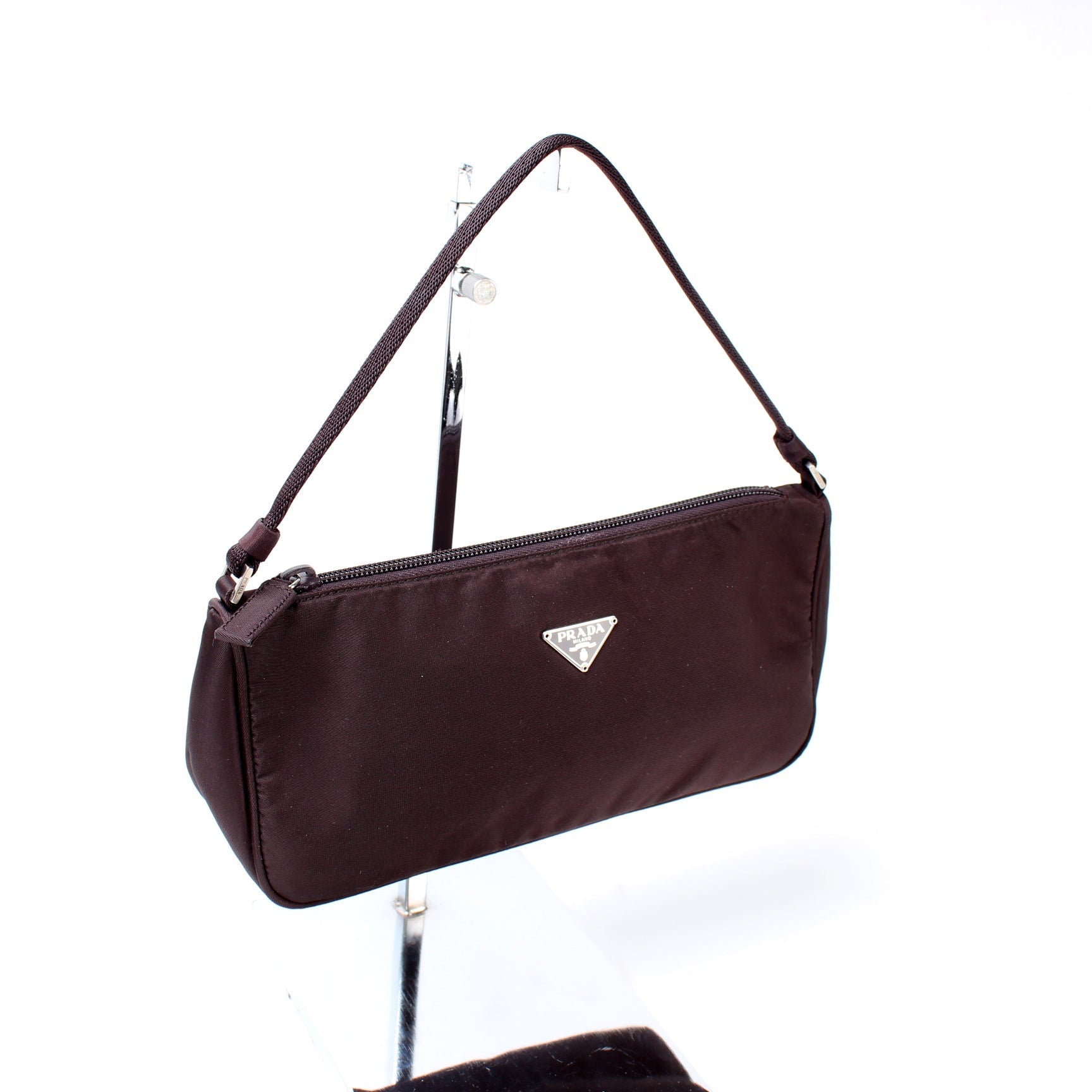 Prada Tessuto Nylon Pochette Bag