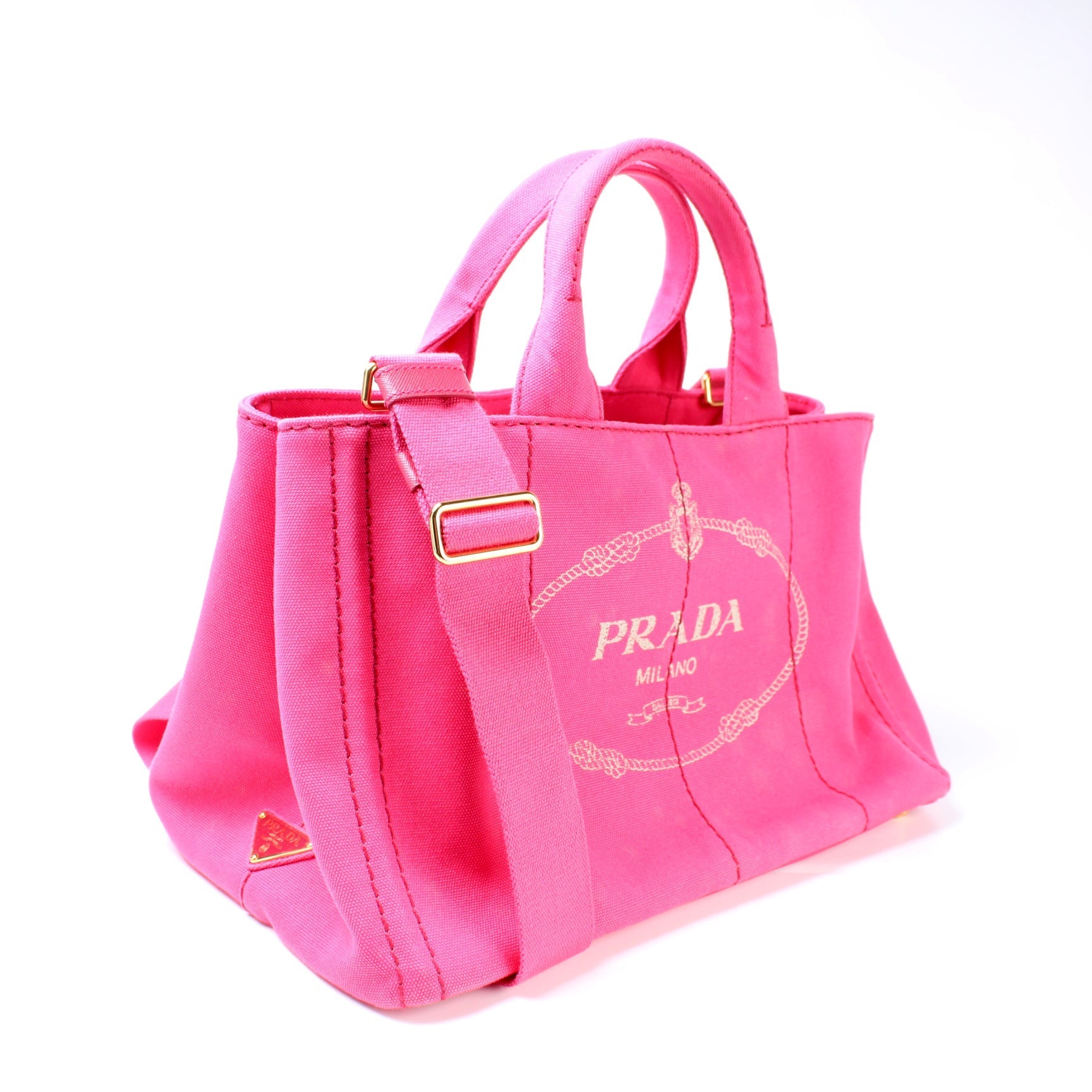 Prada Canapa Canvas Medium Tote Bag - Style 4