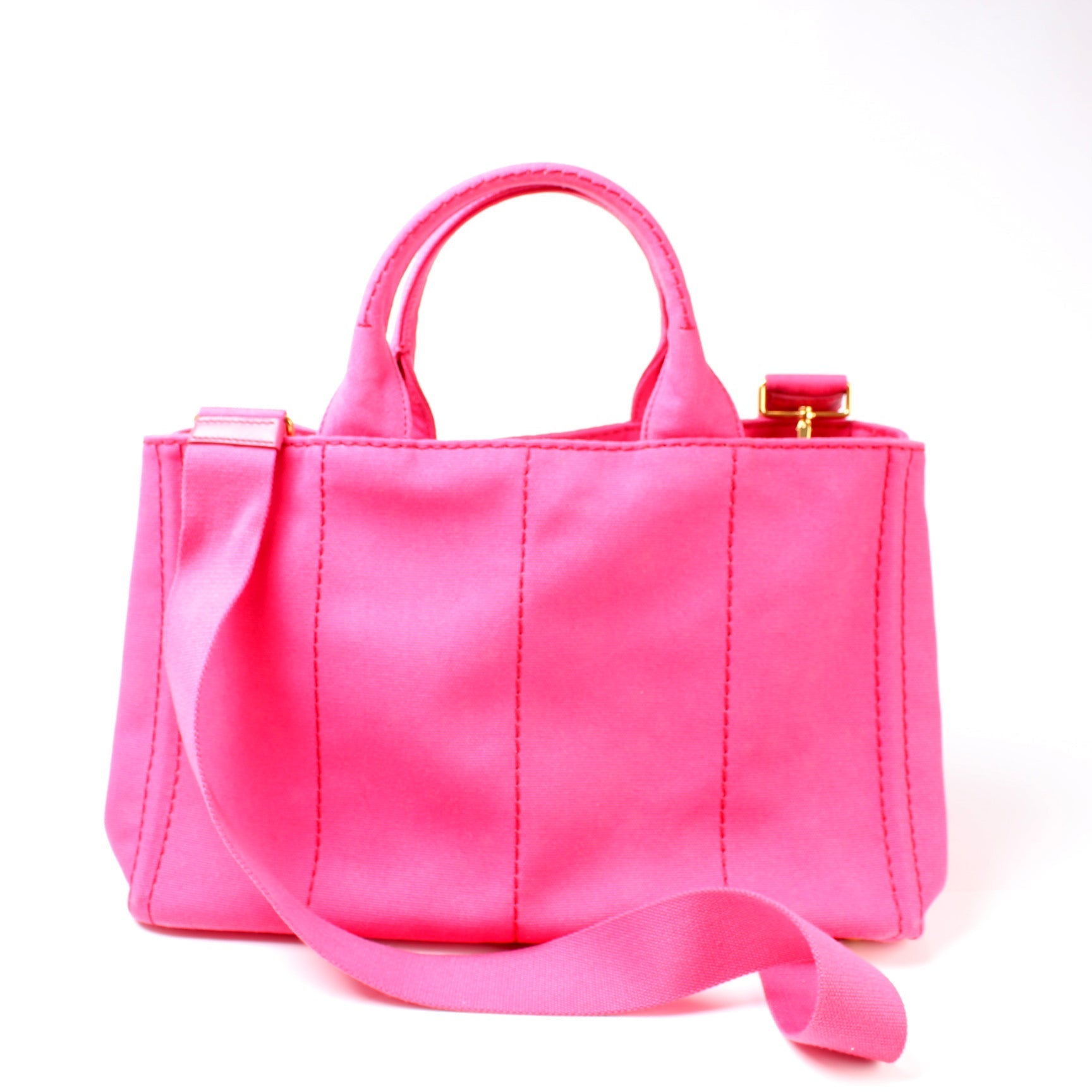 Prada Canapa Canvas Medium Tote Bag - Style 4