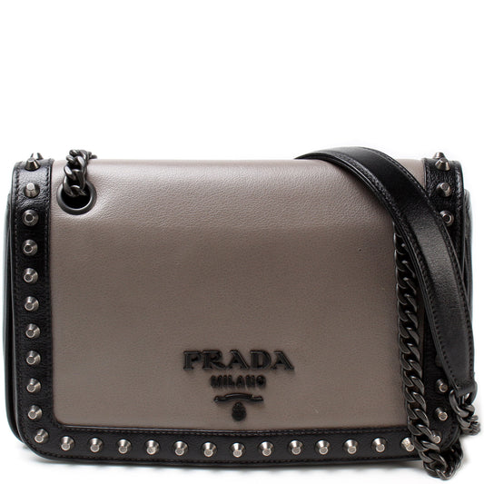 Prada Pattina Glace Calfskin 1BD147 Bag