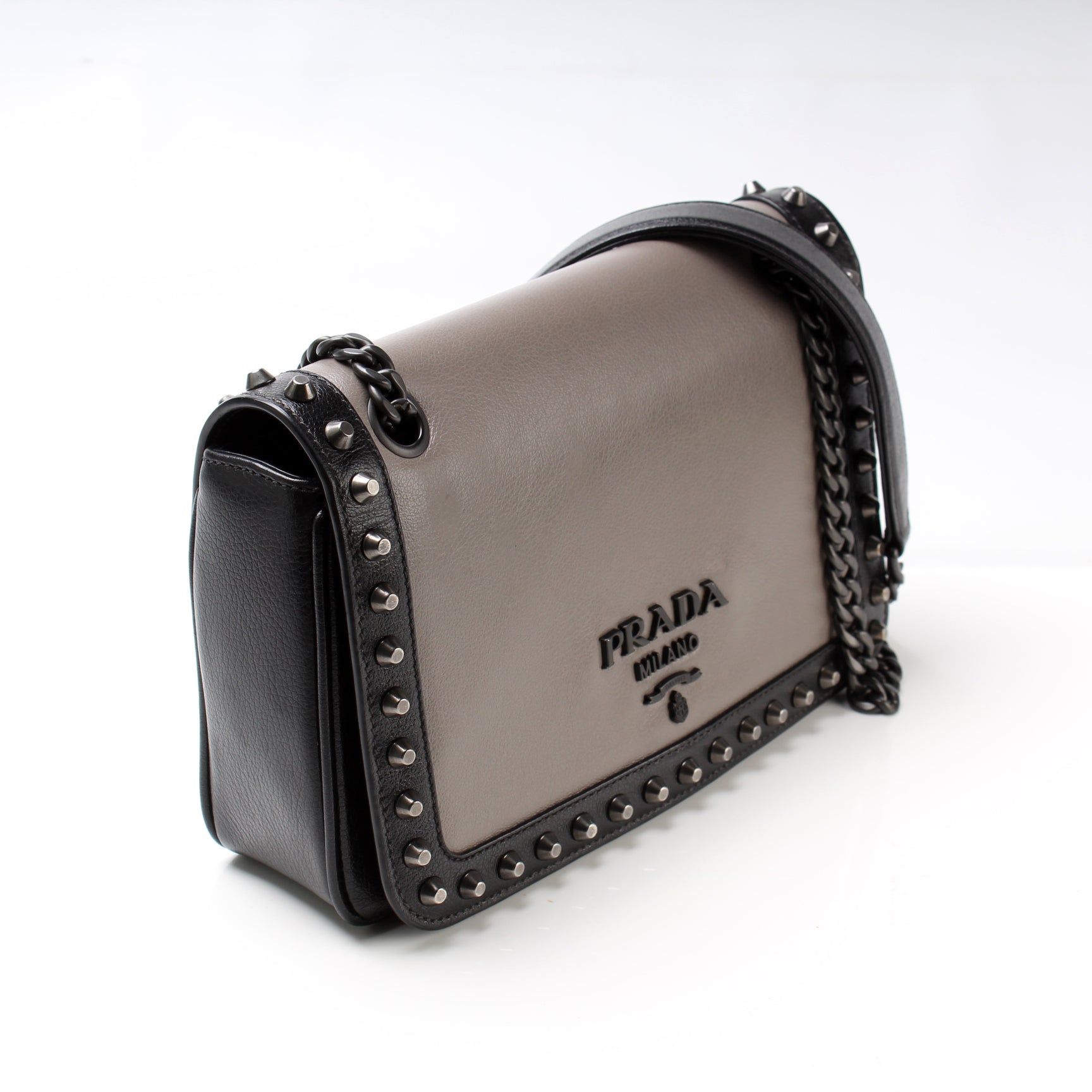 Prada Pattina Glace Calfskin 1BD147 Bag
