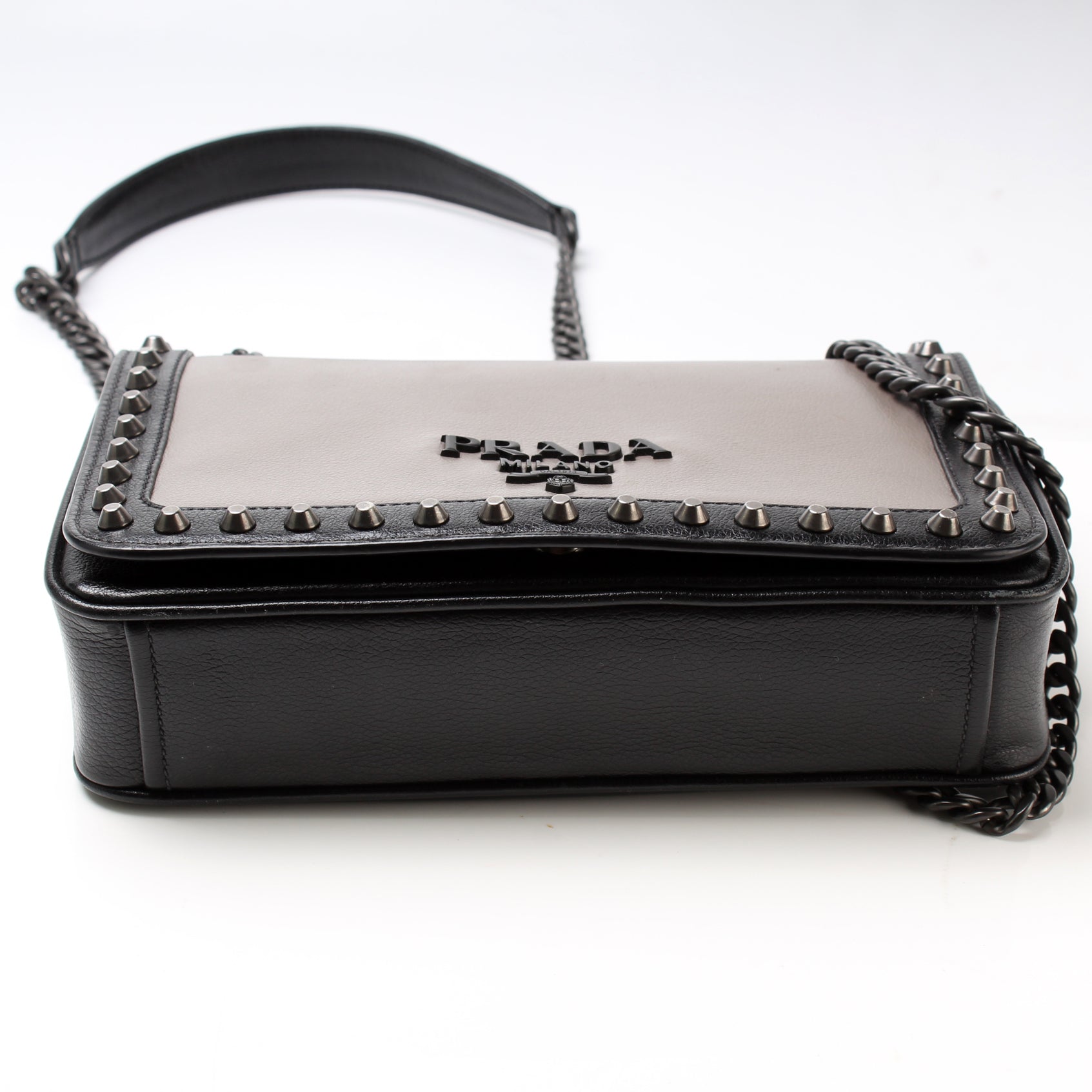 Prada Pattina Glace Calfskin 1BD147 Bag