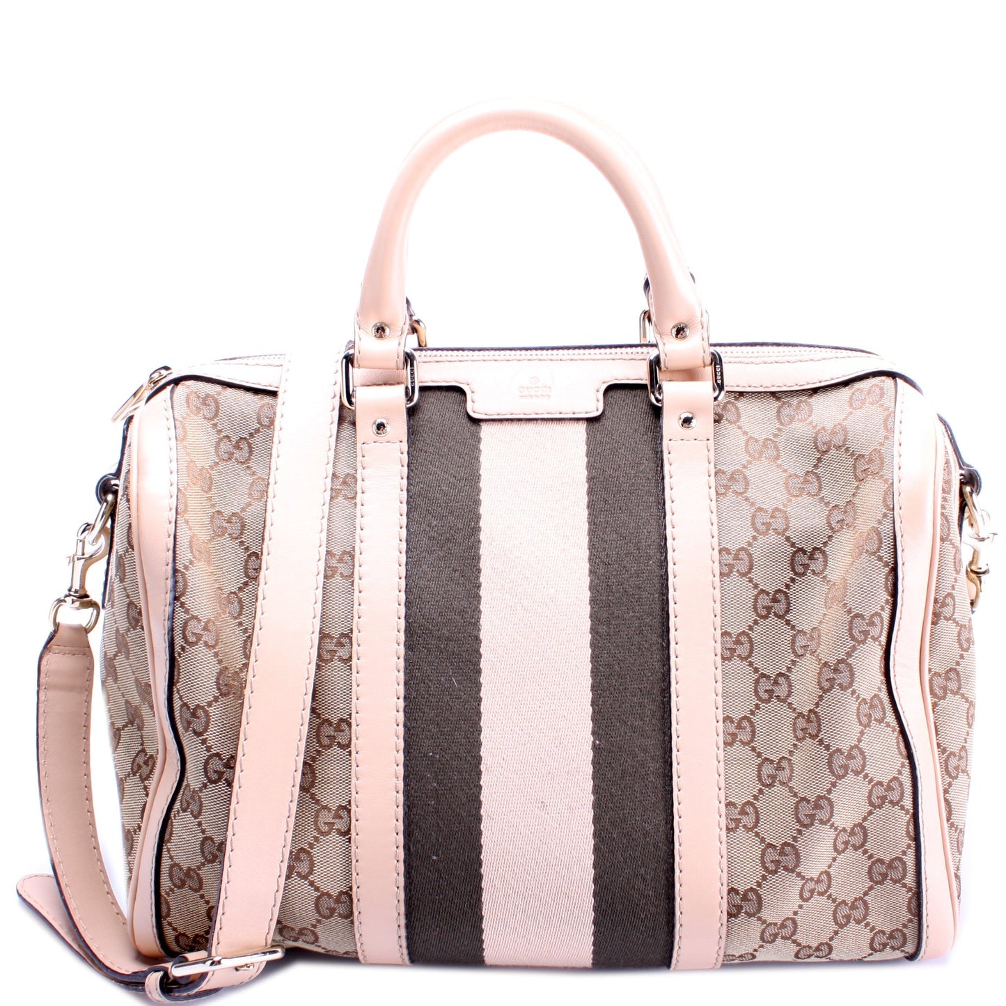 Gucci 247205 Boston Canvas Bag
