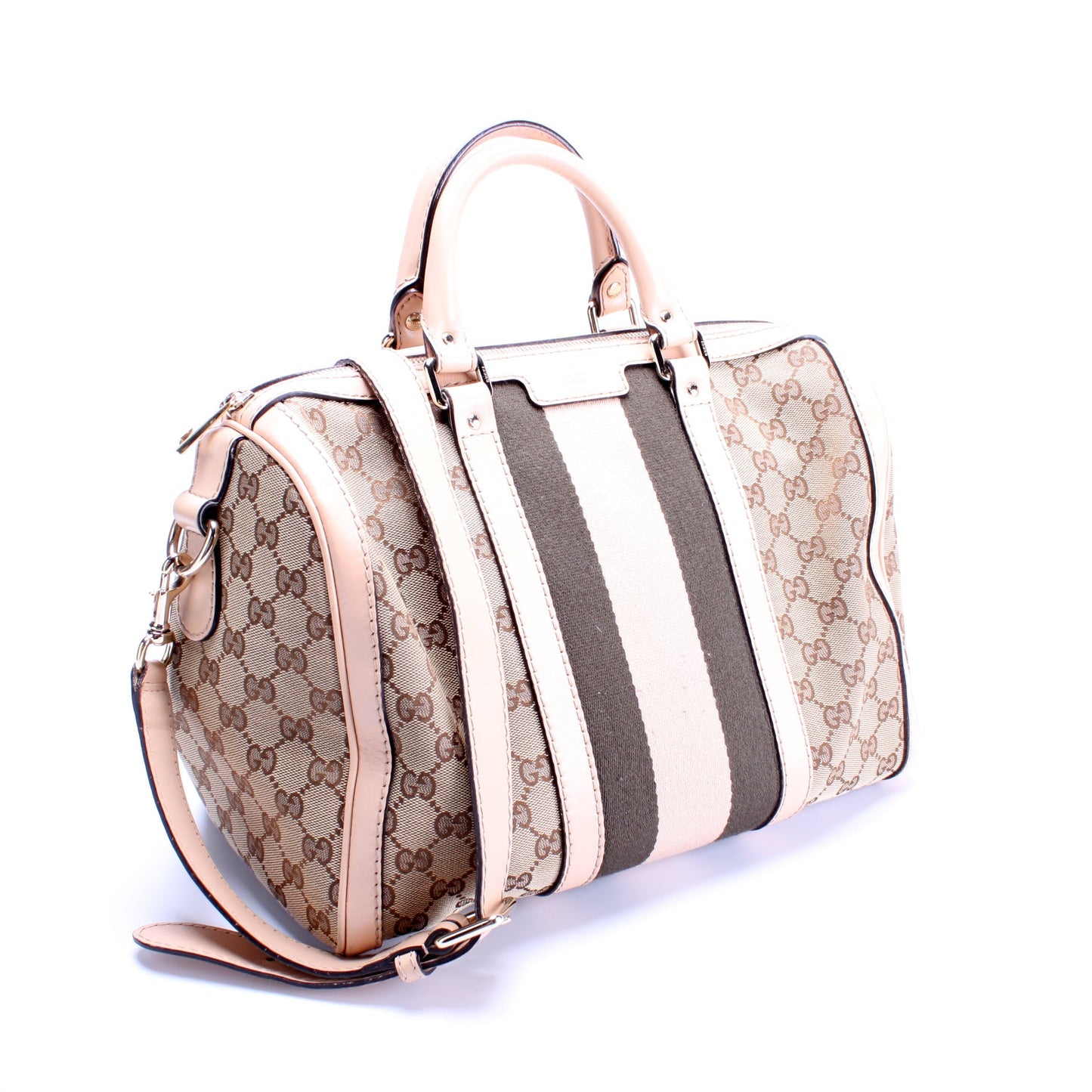 Gucci 247205 Boston Canvas Bag