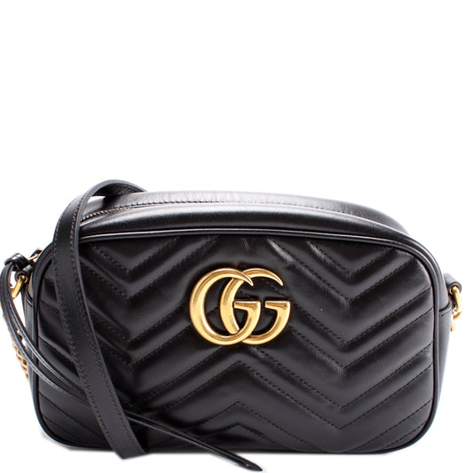 Gucci 447632 Marmont Small Leather Camera Bag