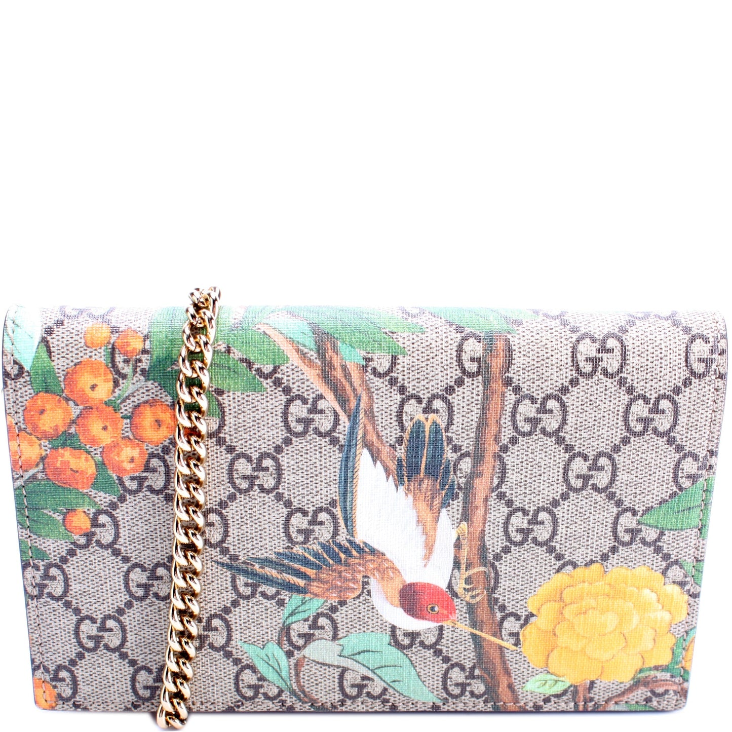 Gucci 424891 GG Supreme Tian Mini Chain Bag