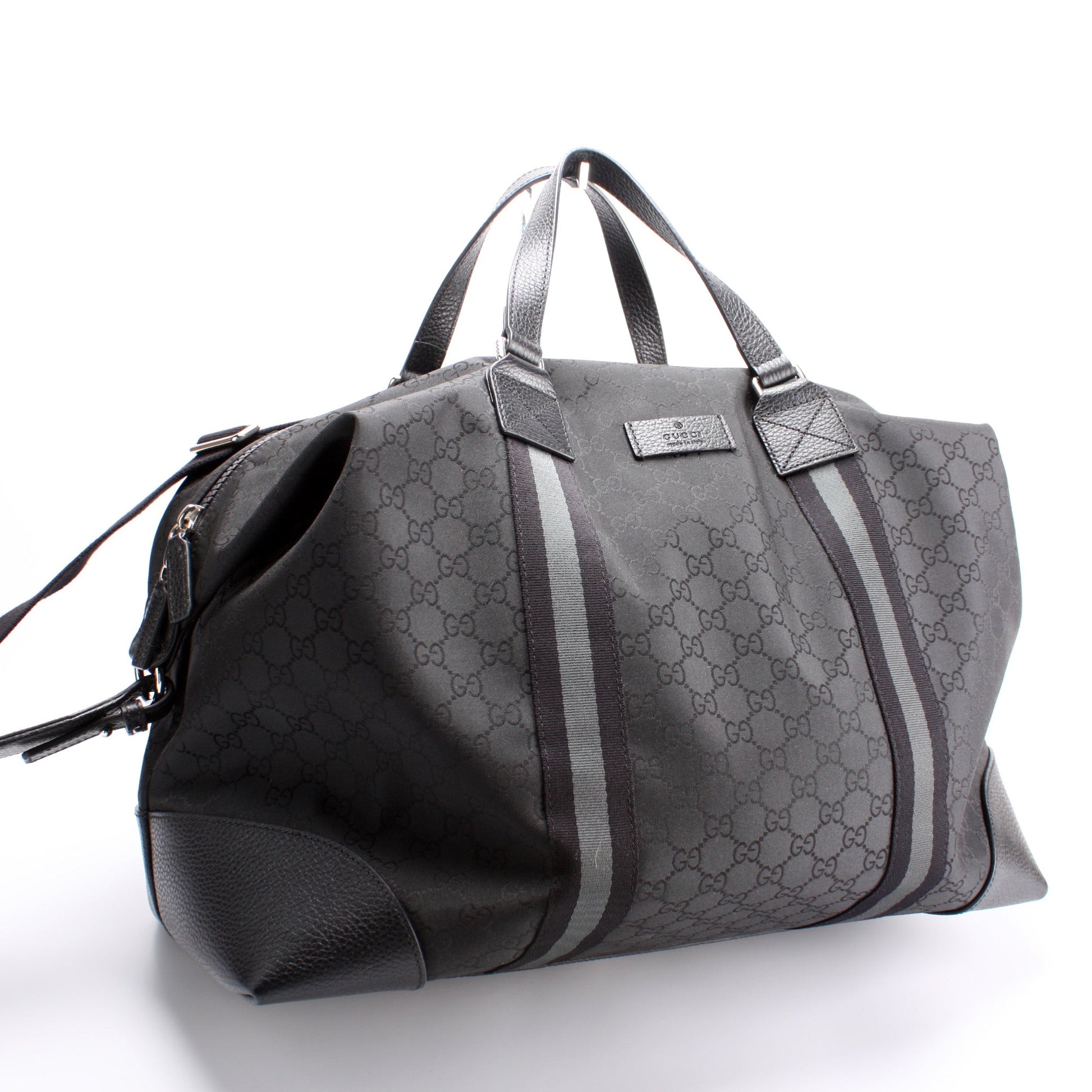 Gucci 449180 GG Nylon Extra Large Duffle Bag