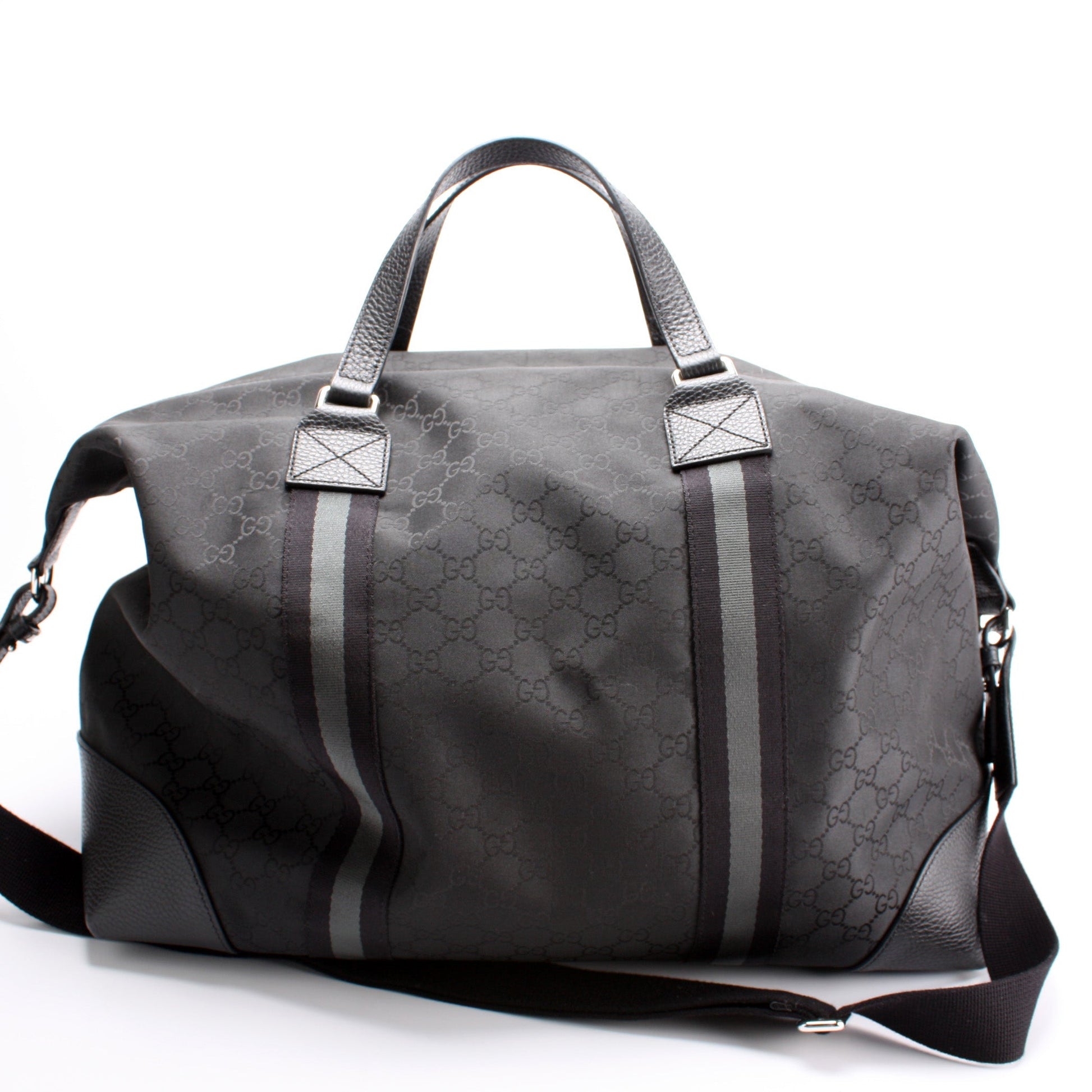 Gucci 449180 GG Nylon Extra Large Duffle Bag