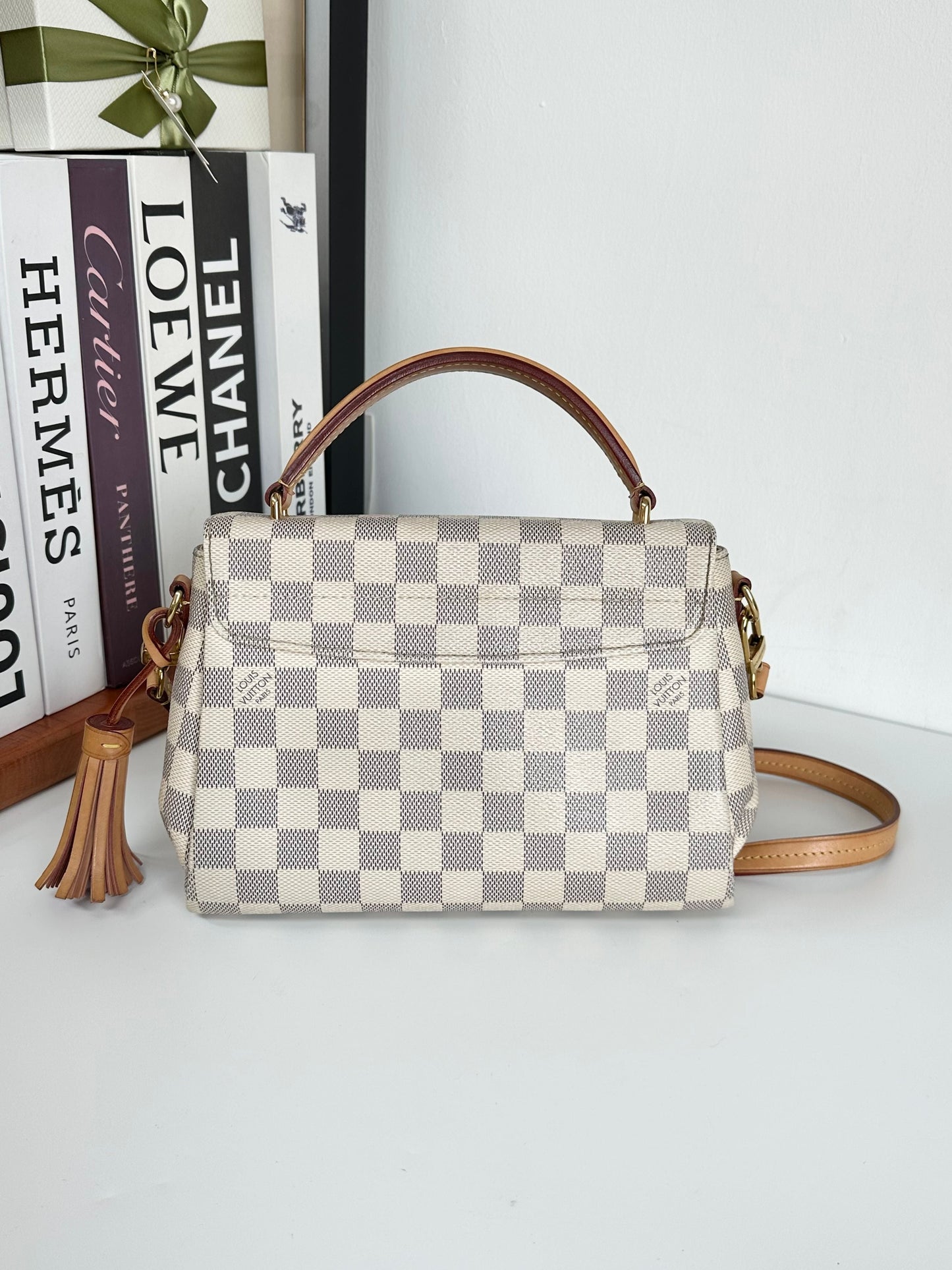 LOUIS VUITTON Damier Azur Croisette #1ACE