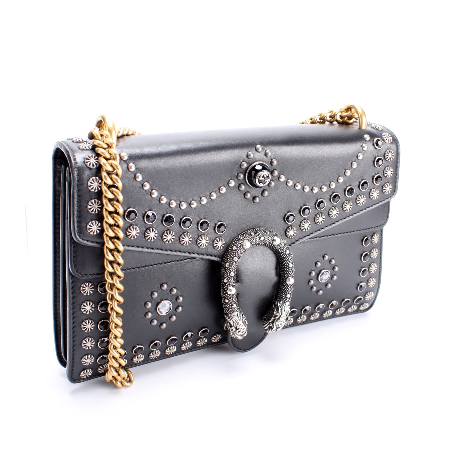 Gucci 400249 Dionysus GG Embellished Small Bag