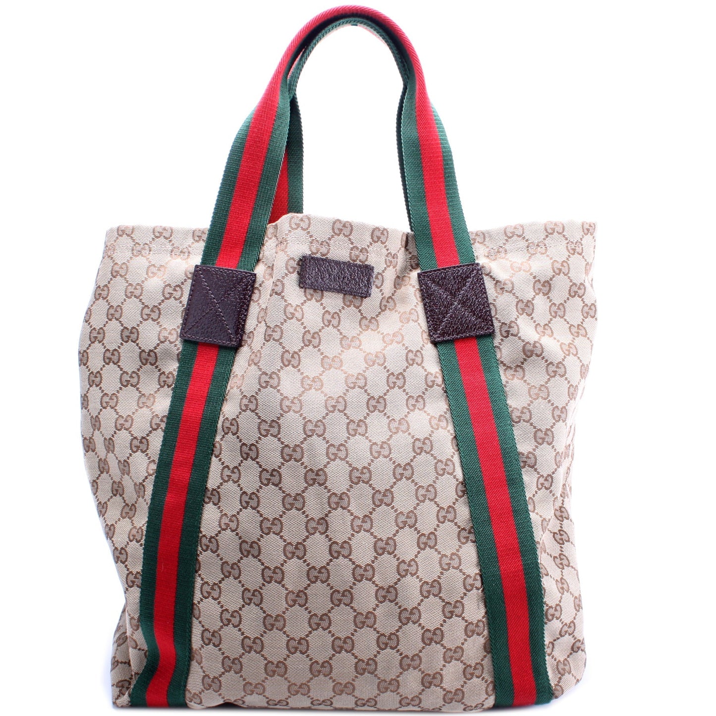 Gucci 189669 GG Canvas Tote Bag