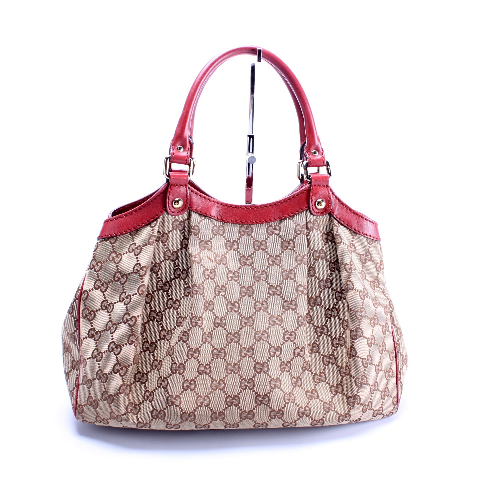 Gucci 211944 Sukey GG Canvas Medium Bag