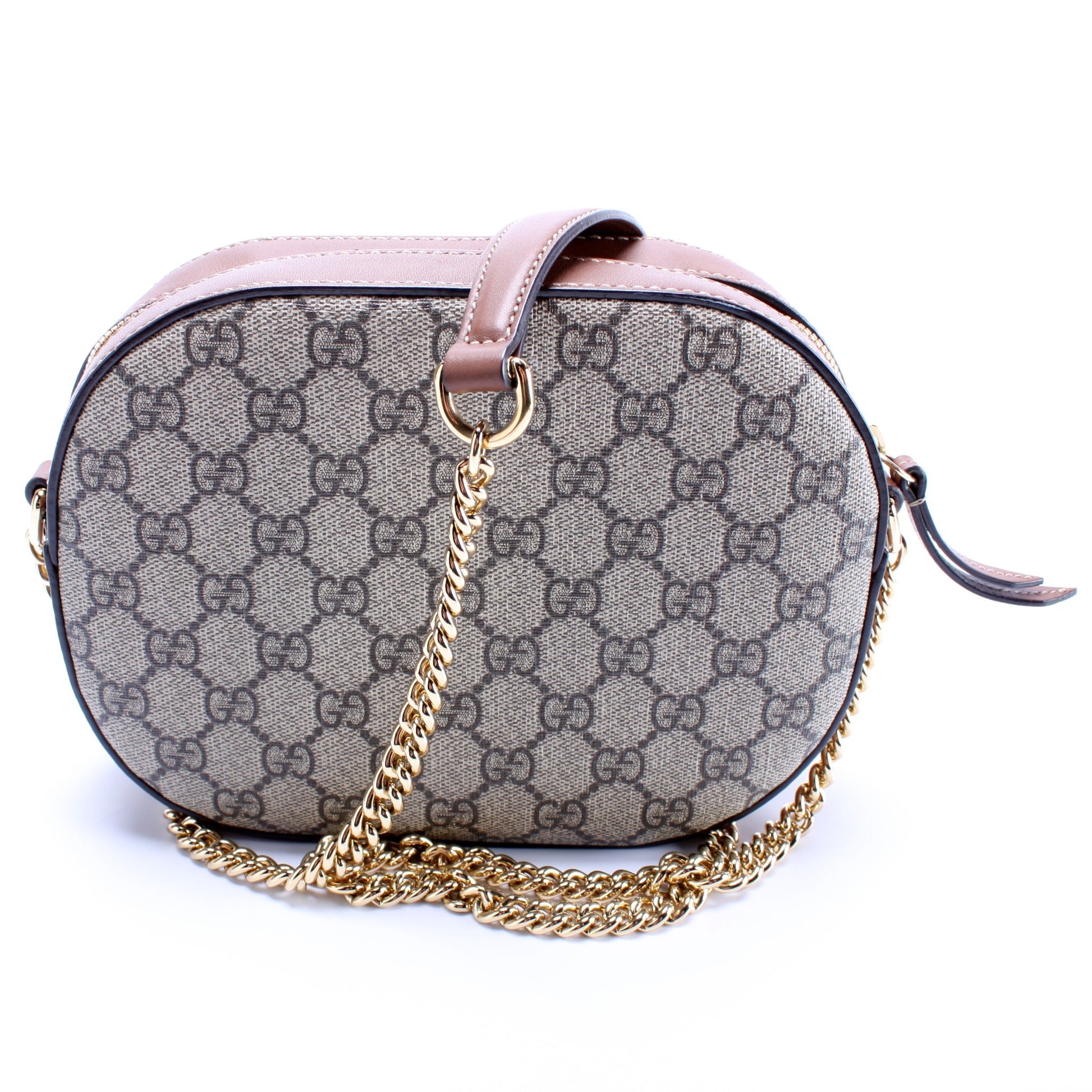 Gucci 409535 GG Supreme 'Blind For Love' Mini Chain Bag