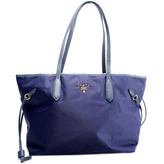 Prada Nylon Saffiano Tote Bag