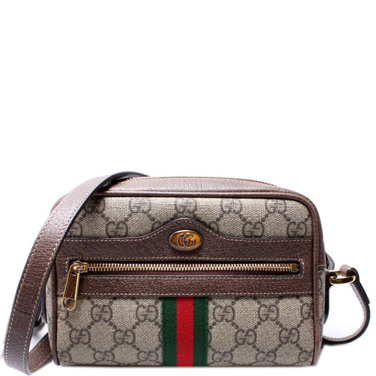 Gucci 517350 GG Supreme Mini Ophidia Bag