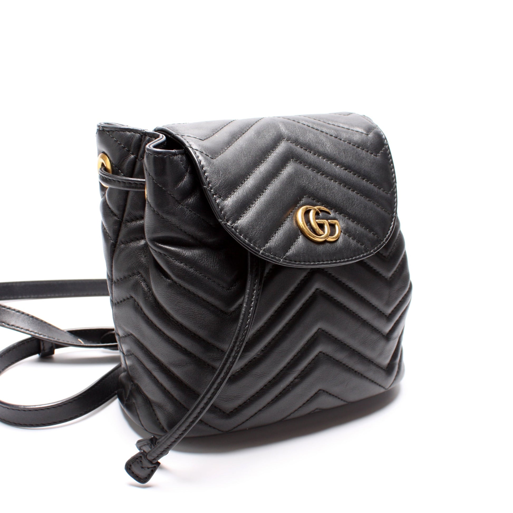 Gucci 528129 Marmont Mini Backpack Leather Bag