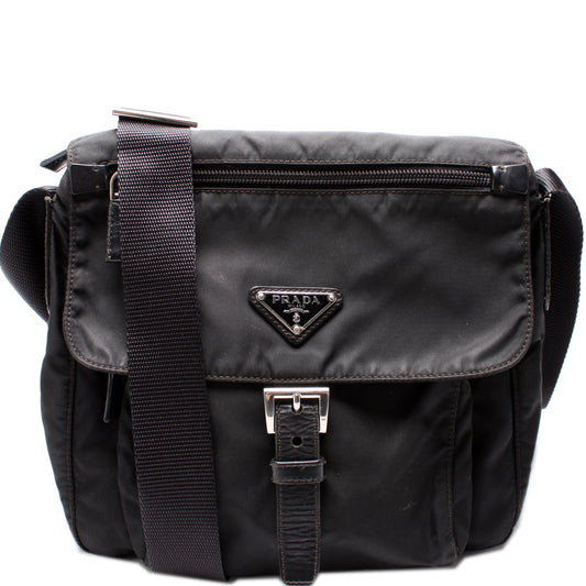 Prada Tessuto Nylon Crossbody Small Bag