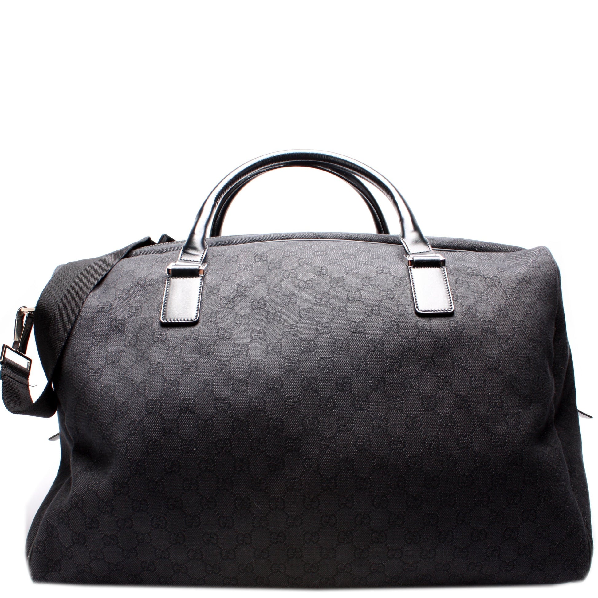 Gucci 190629 GG Canvas Large Duffle Bag