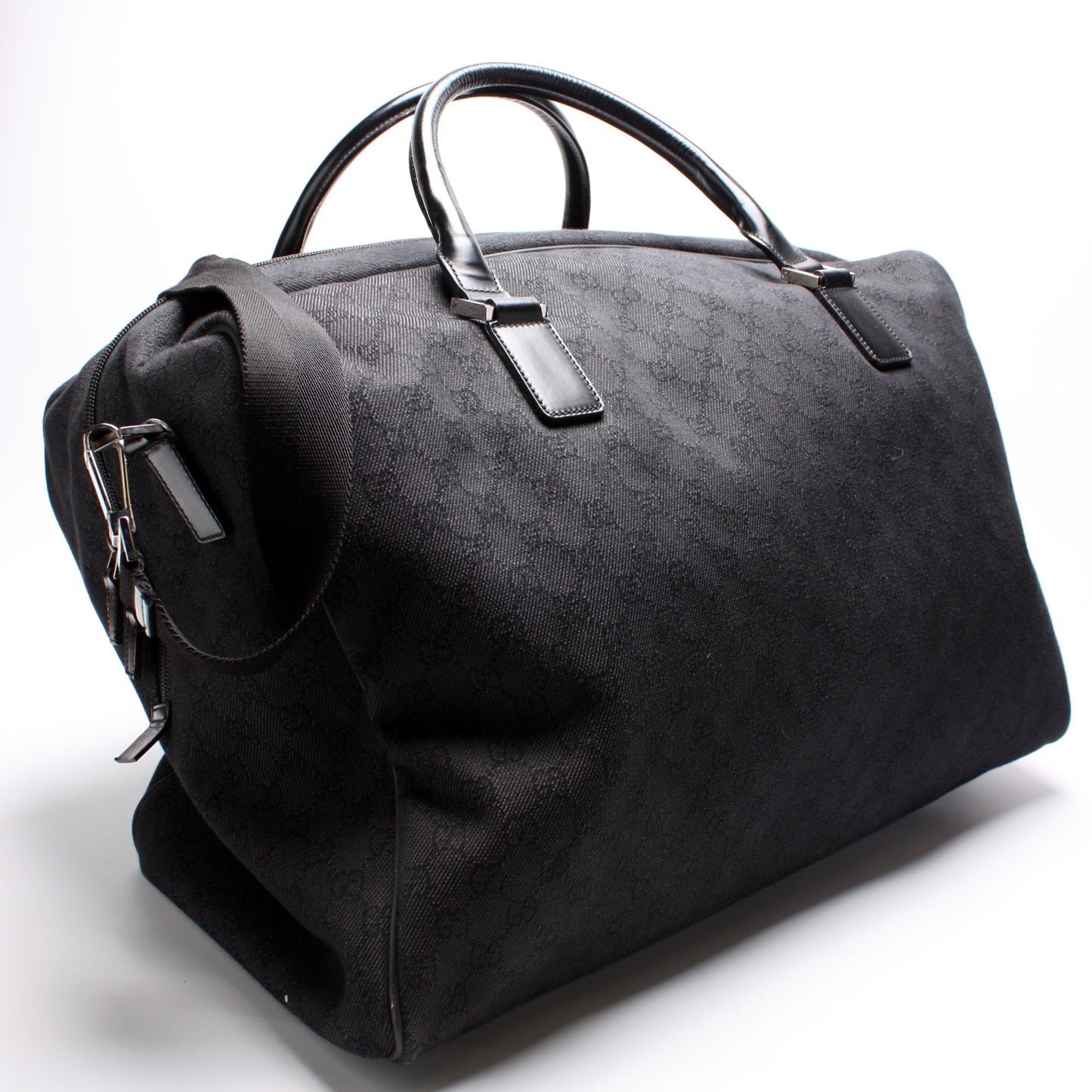 Gucci 190629 GG Canvas Large Duffle Bag