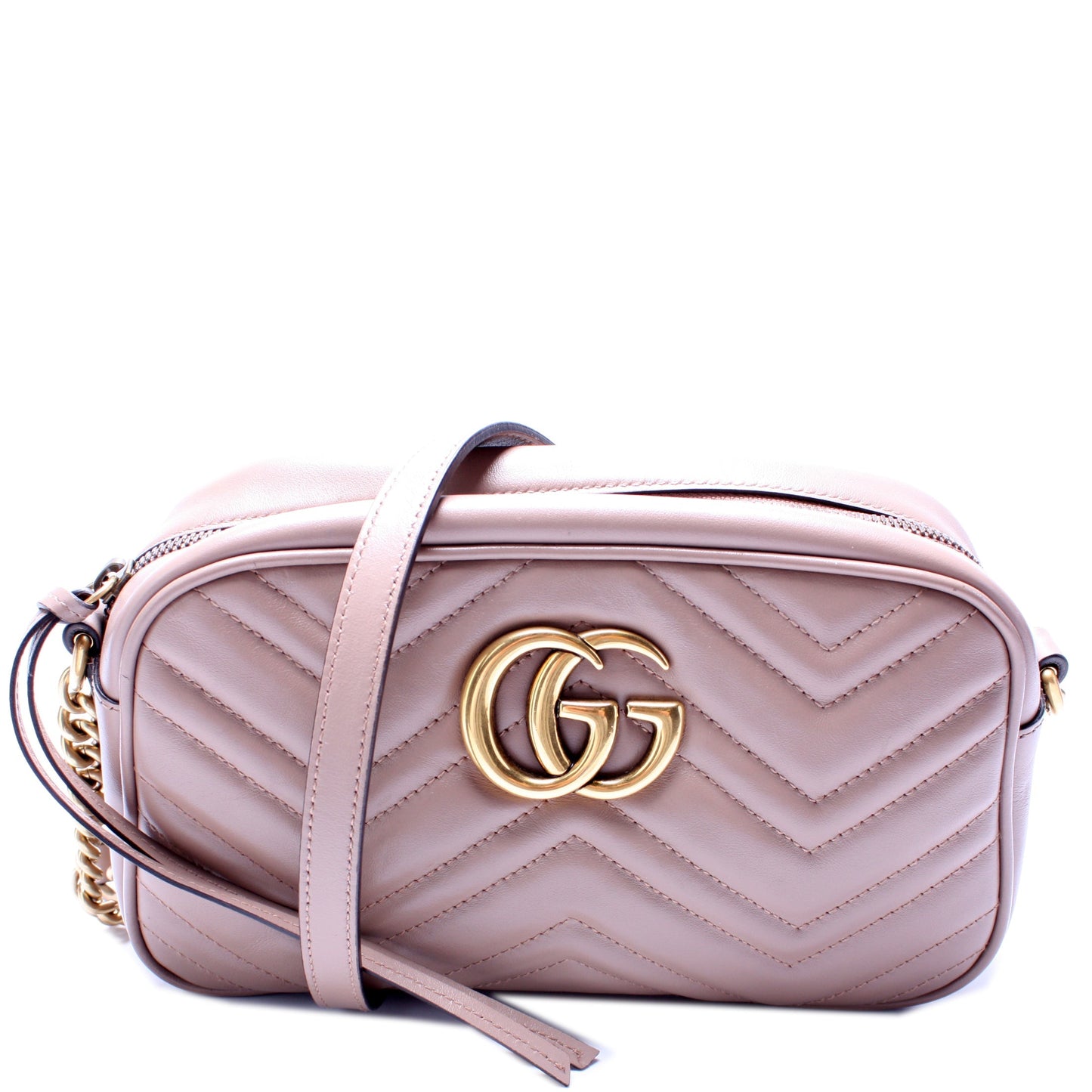 Gucci 447632 Marmont Small Leather Camera Bag