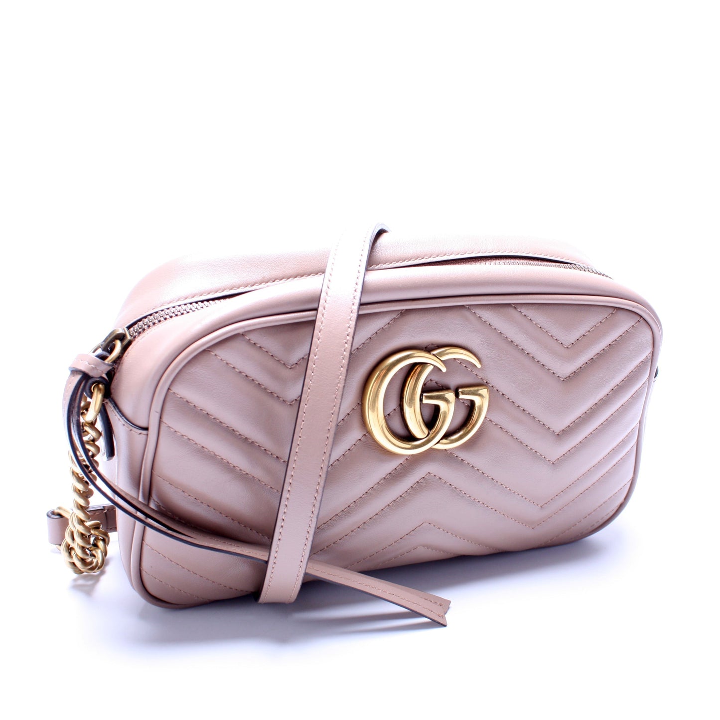 Gucci 447632 Marmont Small Leather Camera Bag