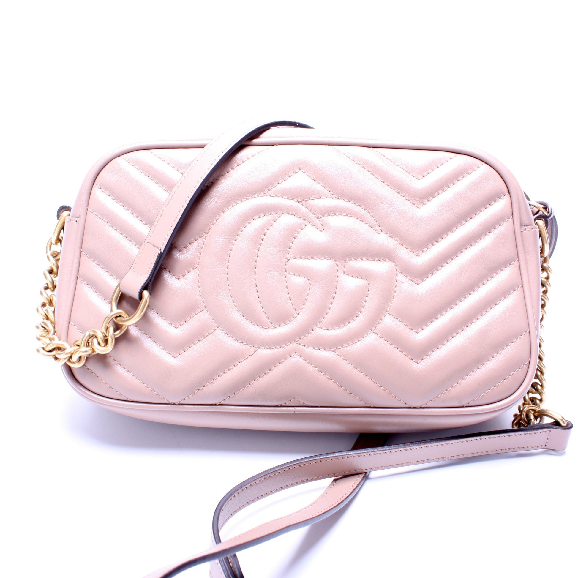 Gucci 447632 Marmont Small Leather Camera Bag
