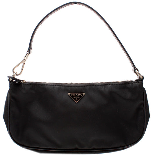 Prada Tessuto Nylon Pochette Shoulder Bag