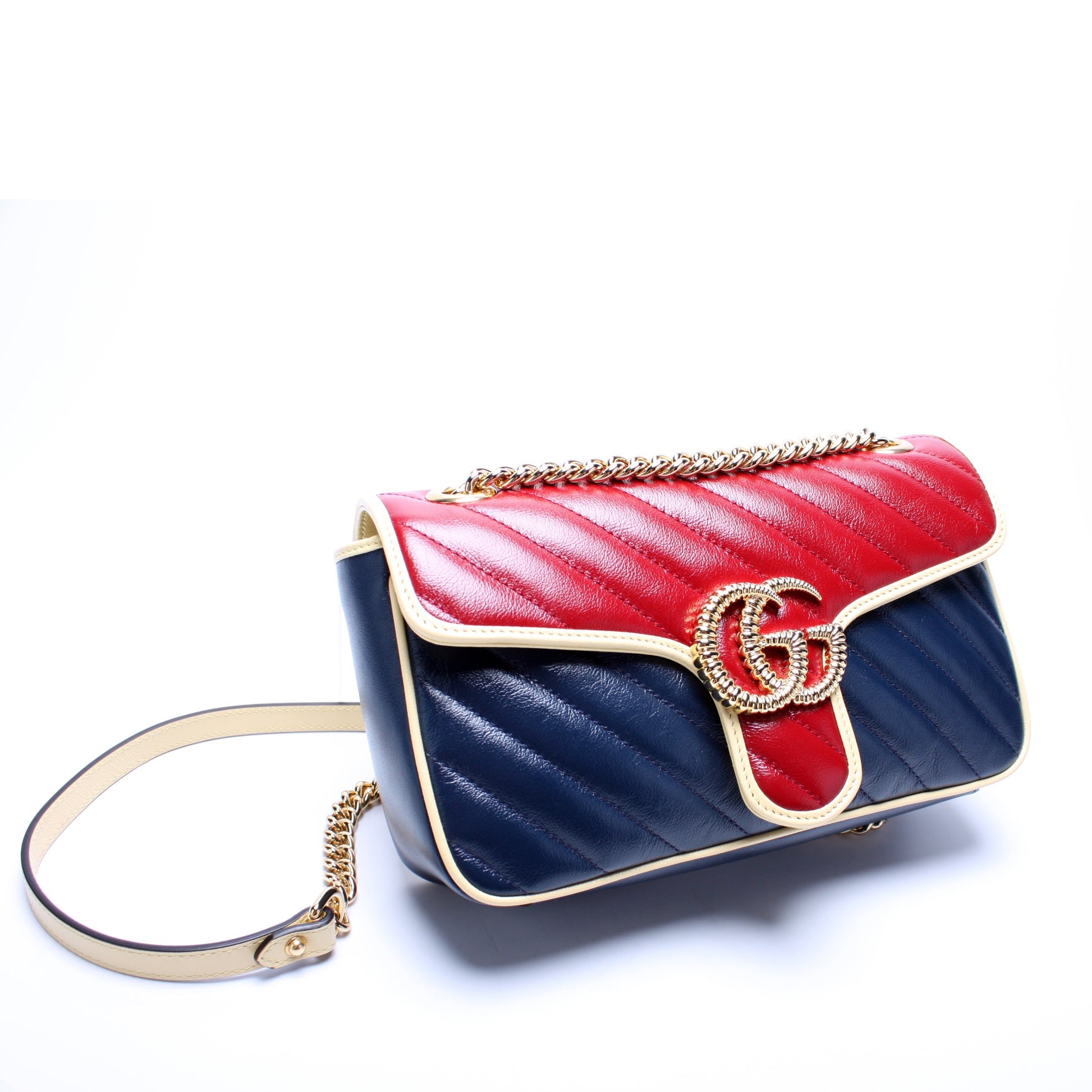 Gucci 443497 GG Marmont Shoulder Small Flap Bag