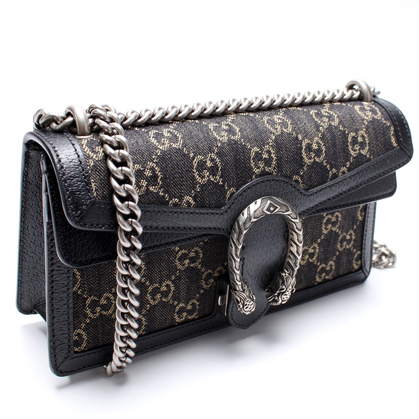 Gucci 499623 Small GG Denim Bag
