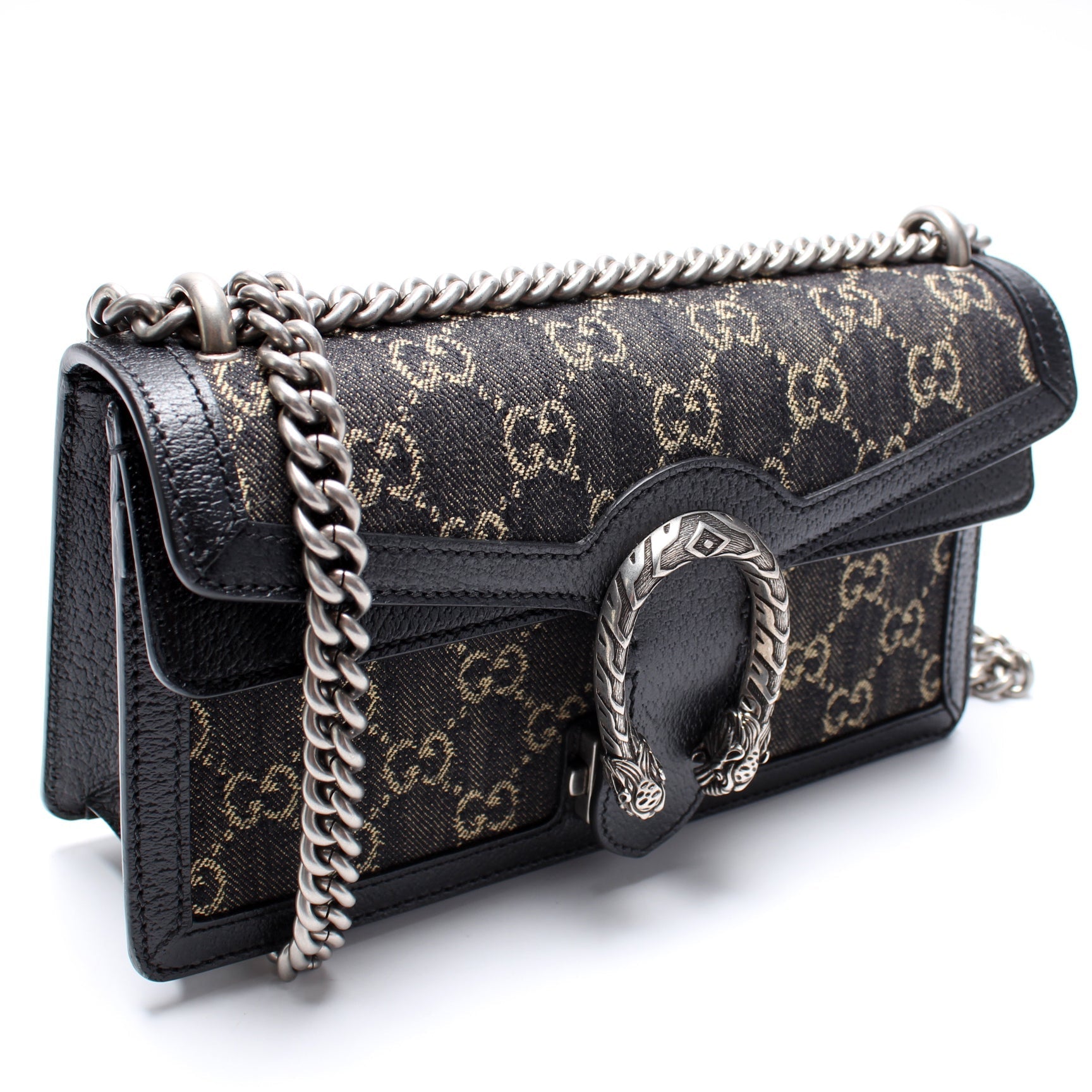 Gucci 499623 Small GG Denim Bag