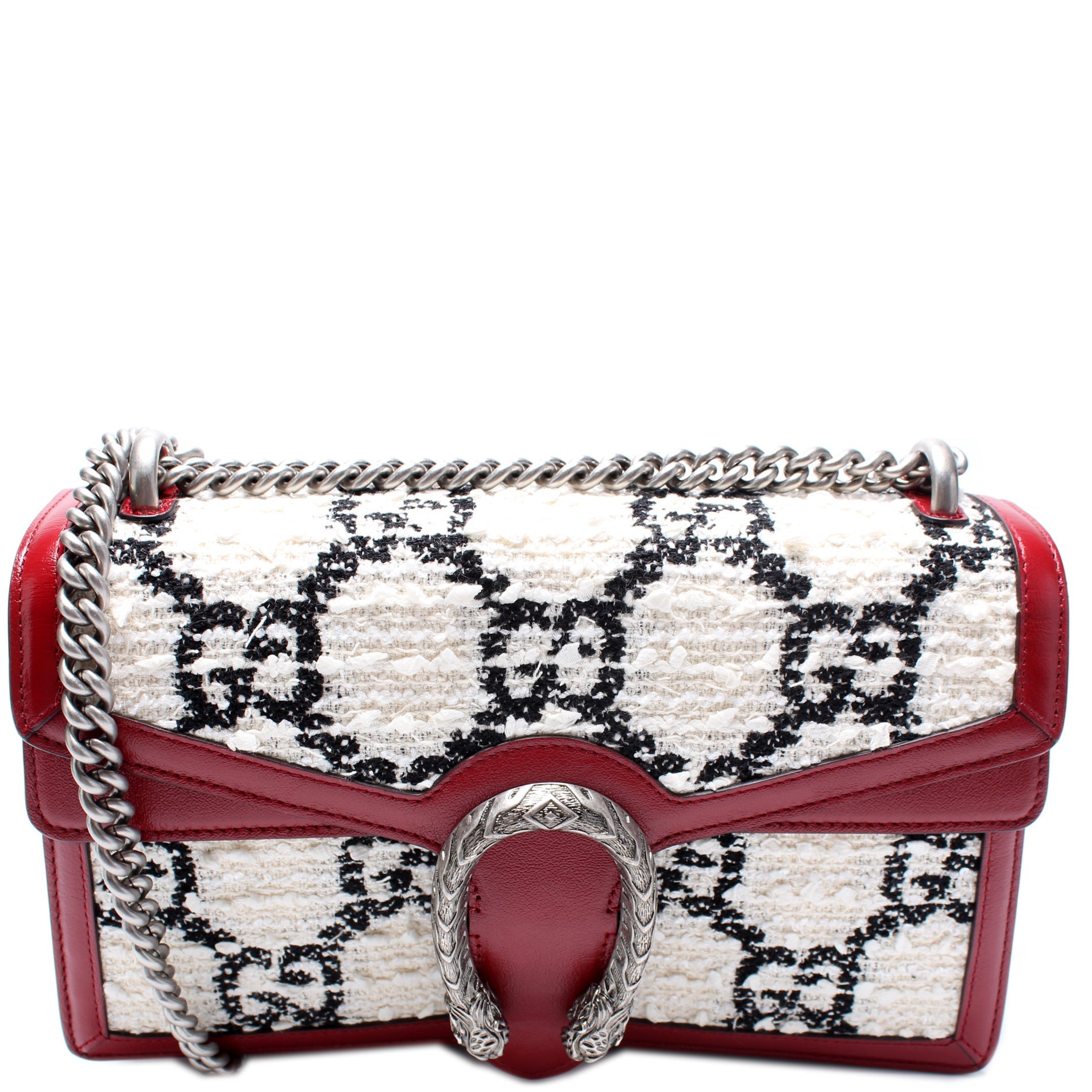 Gucci 400249 Dionysus Tweed Shoulder Small Bag