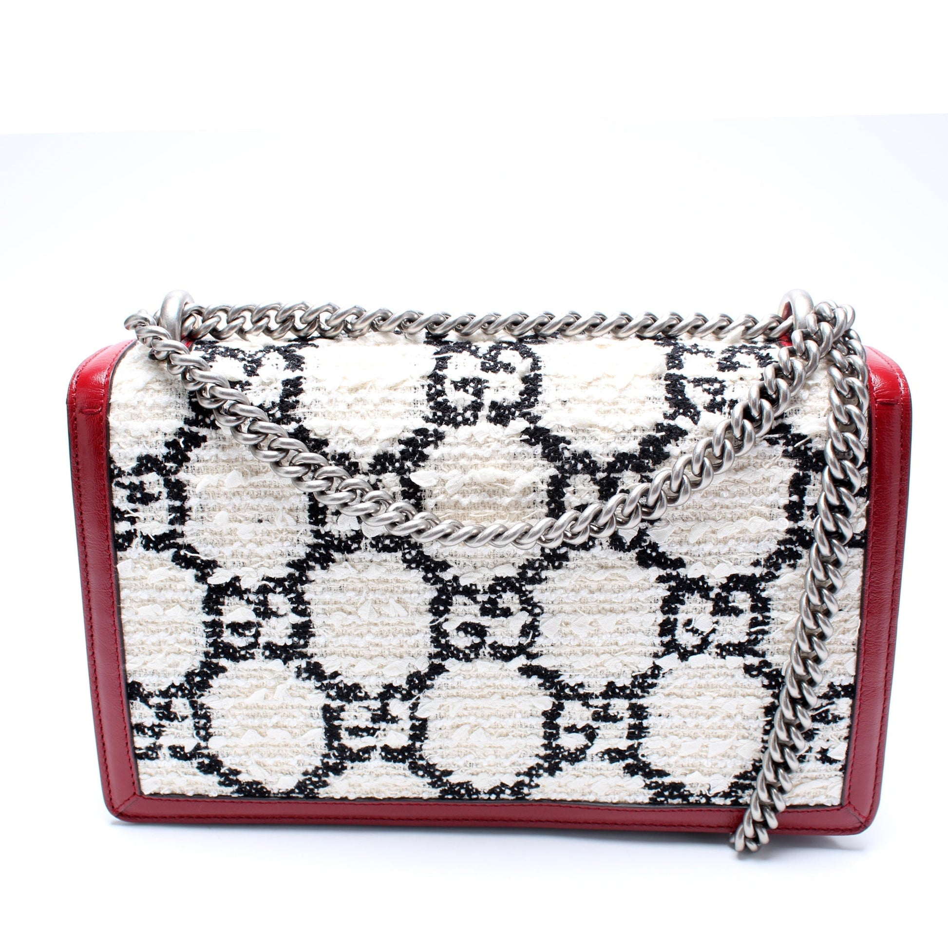 Gucci 400249 Dionysus Tweed Shoulder Small Bag