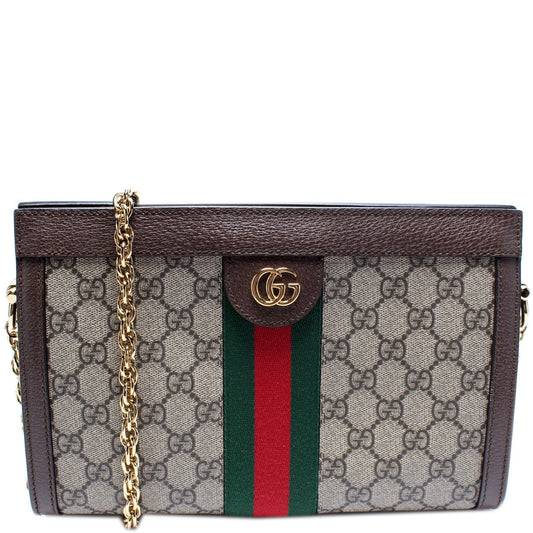 Gucci 503877 GG Supreme Ophidia Small Chain Bag