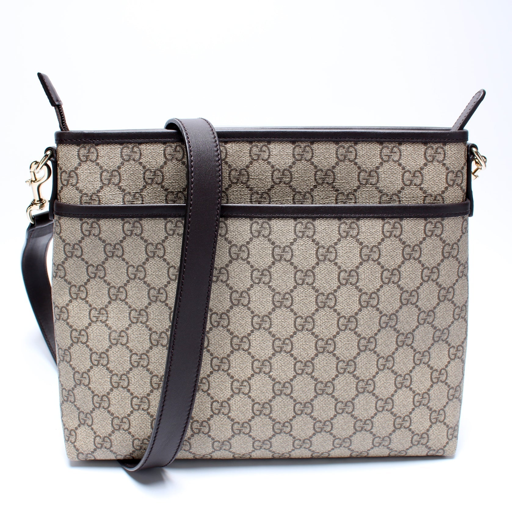 Gucci 388924 GG Supreme Crossbody Bag
