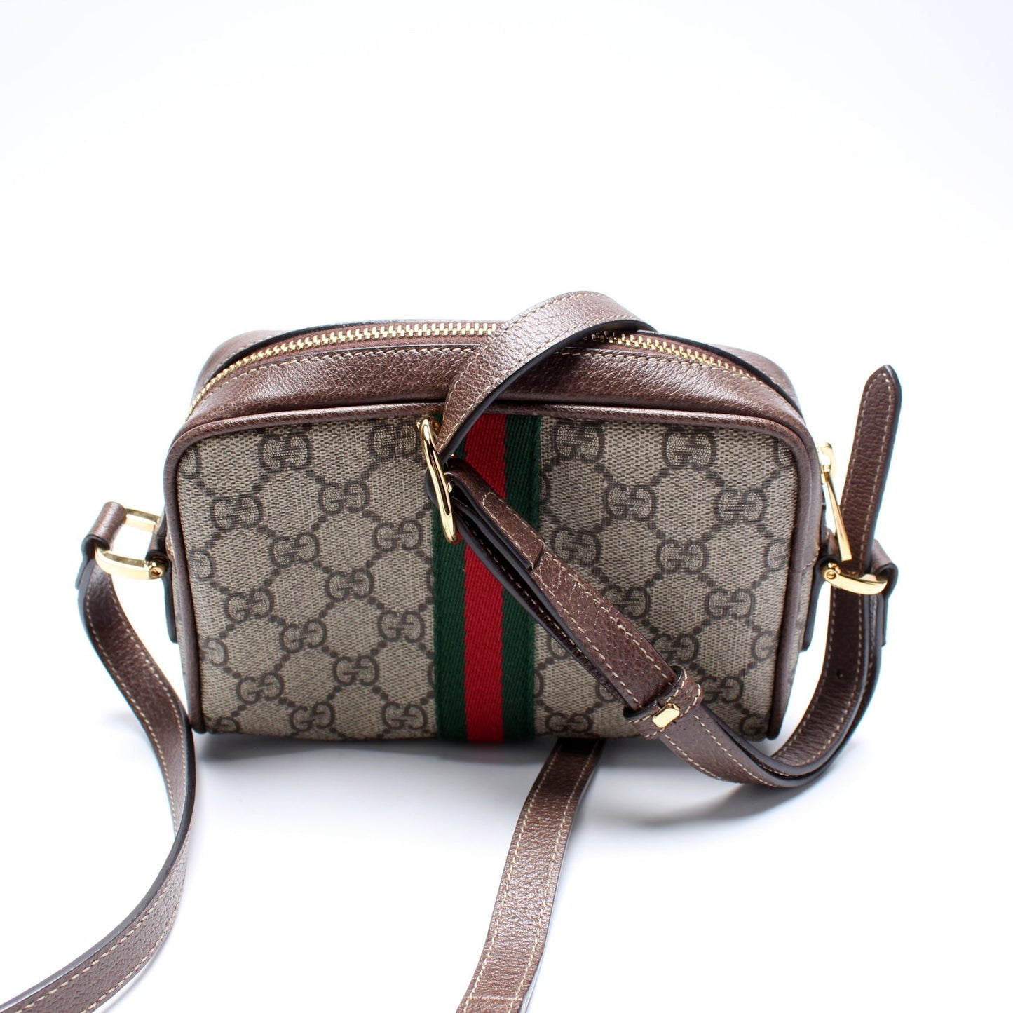 Gucci 517350 GG Supreme Mini Ophidia Bag
