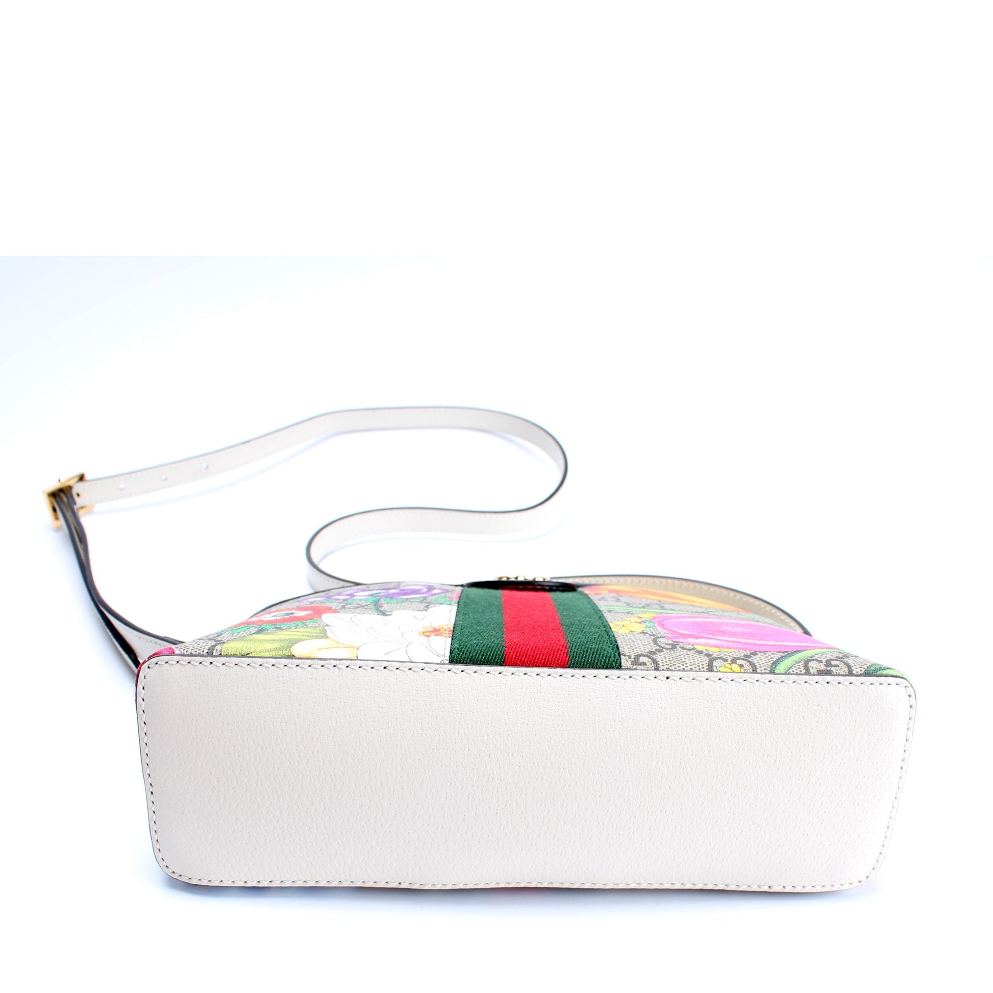 Gucci 499621 Ophidia GG Flora Small Crossbody Bag